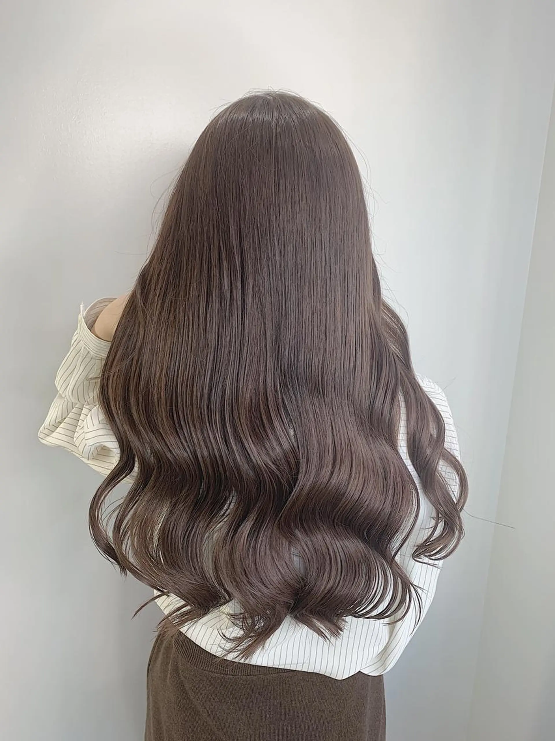 ロング カラー ヘアアレンジ アディクシーカラー ベージュカラー グレージュ ハイライトカラー イルミナカラー レイヤーカット/艶髪 🎀笠原 優花🎀のヘアスタイル