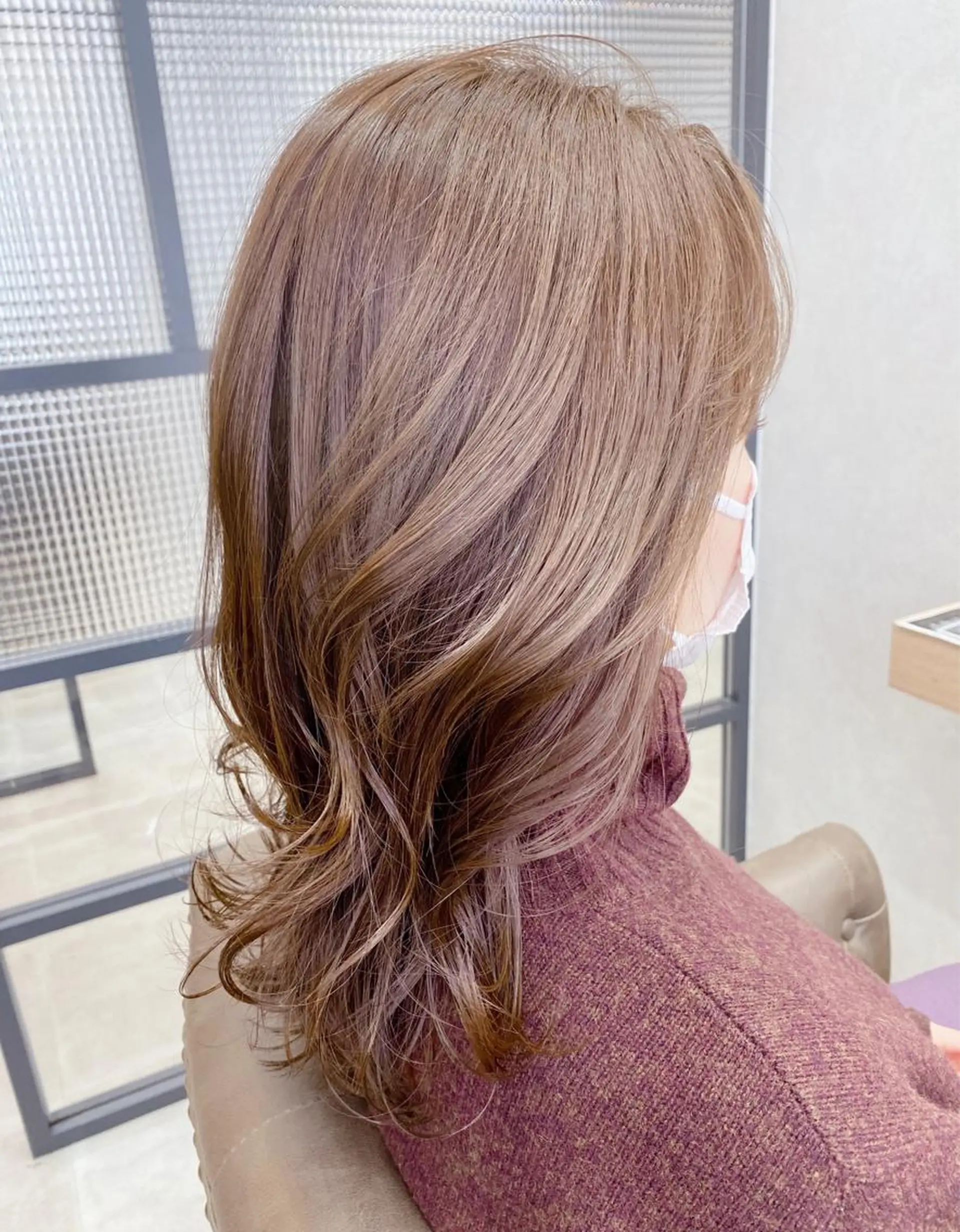 セミロング くびれヘア 🌟天王寺ヘアセット 🥑アレンジ師🌟のヘアスタイル