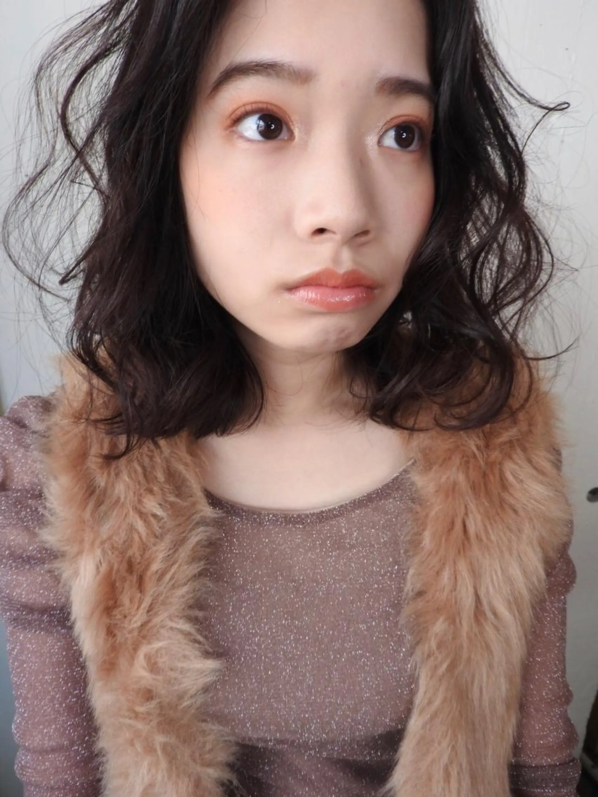 ミディアム パーマ美容師 hanaのヘアスタイル