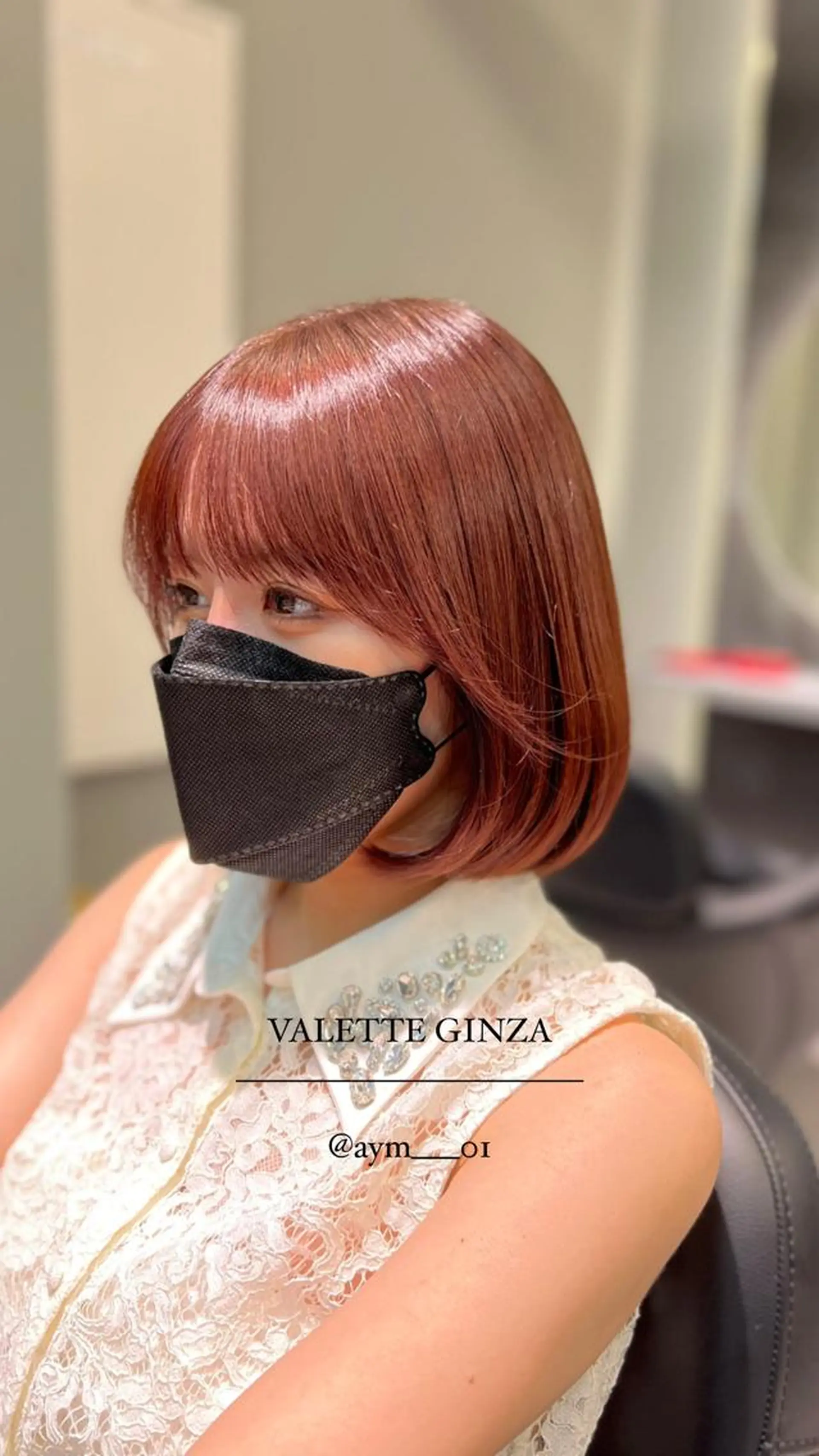 ショート カラー カット ヘアカラー トリートメント 韓国ヘア AYUMIのヘアスタイル
