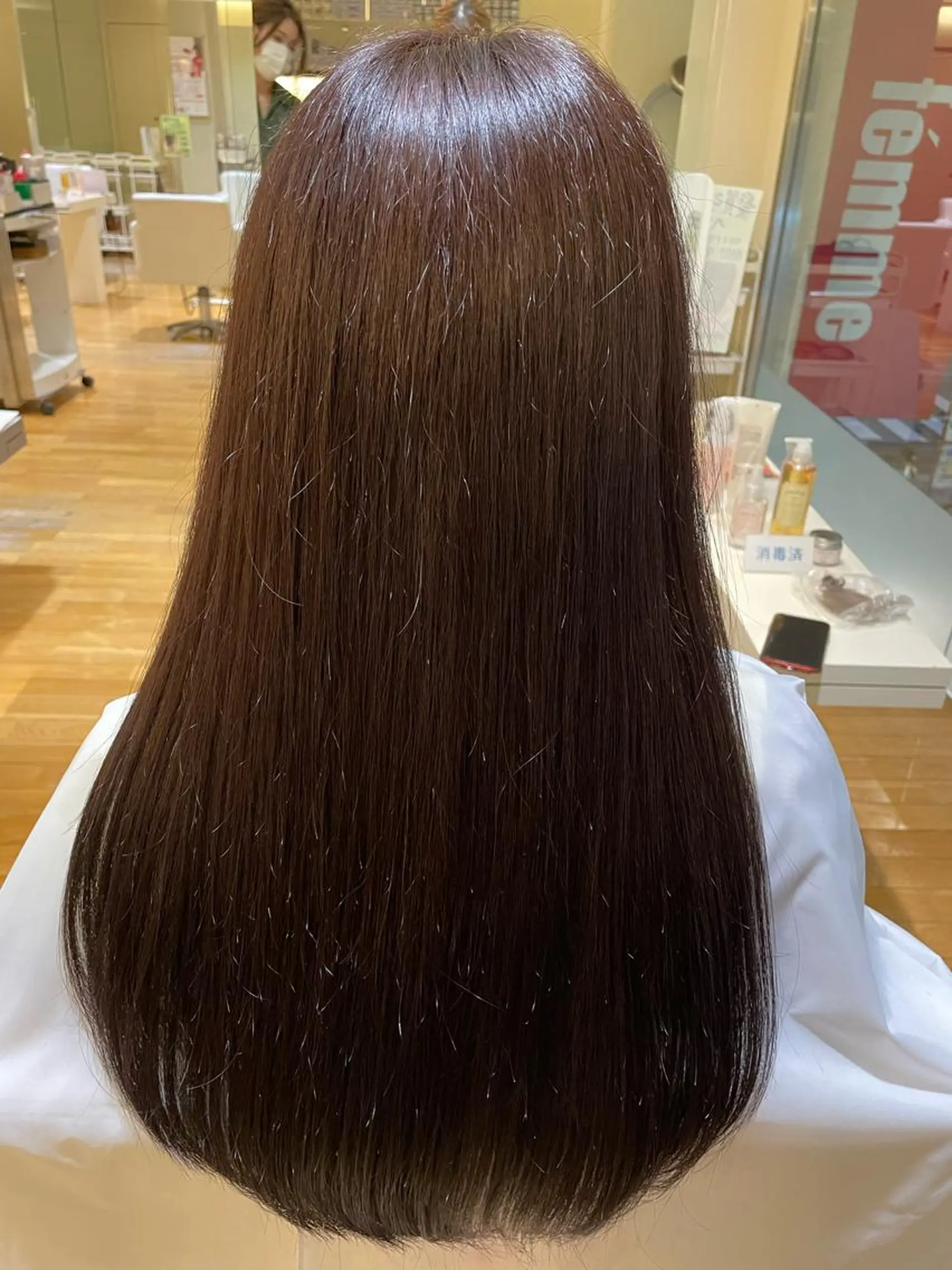 カラー ブラウンカラー 山本 菜月のヘアスタイル
