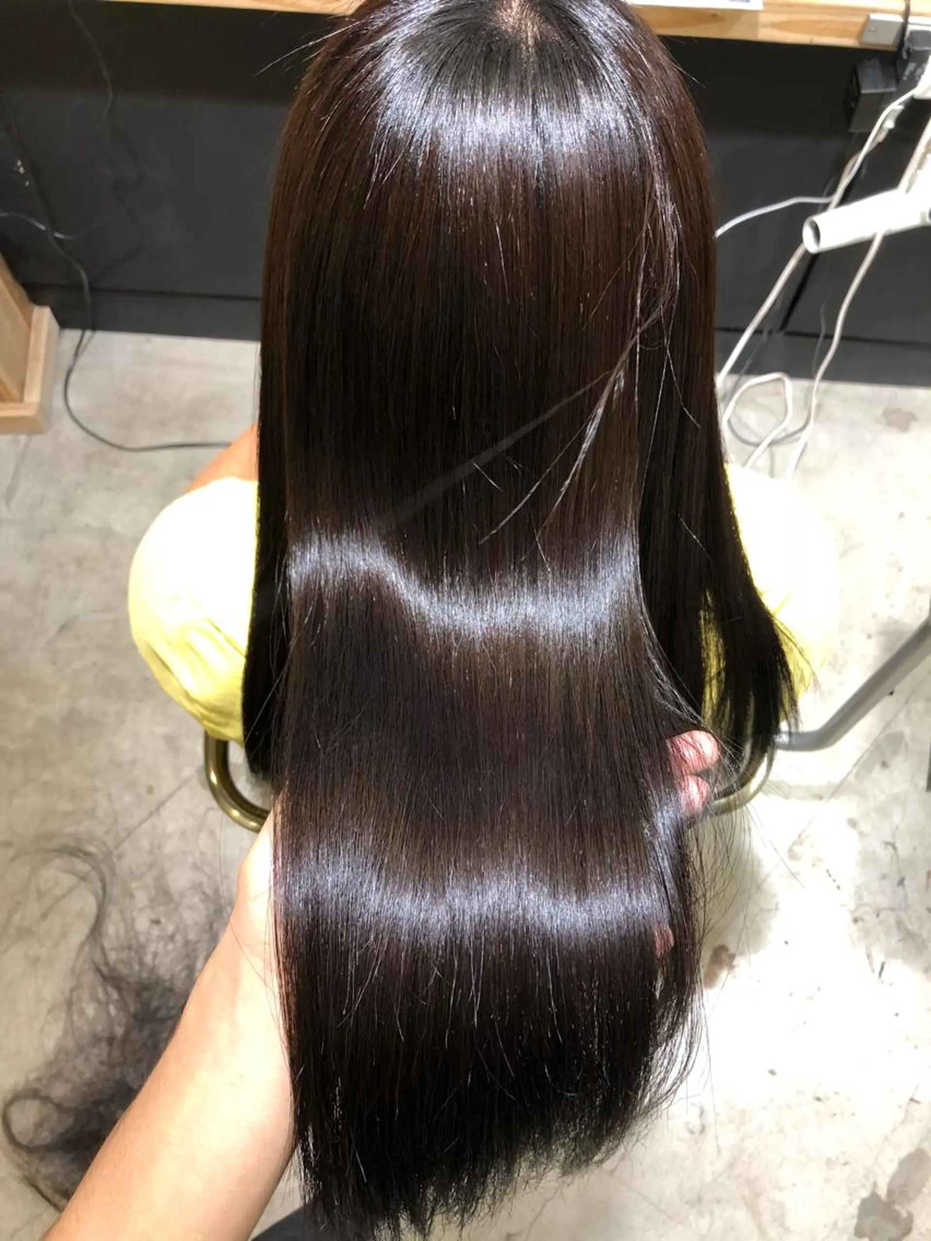 ロング パーマ 髪質改善 縮毛矯正 カット ヘアカラー 舘野 太嘉宏のヘアスタイル