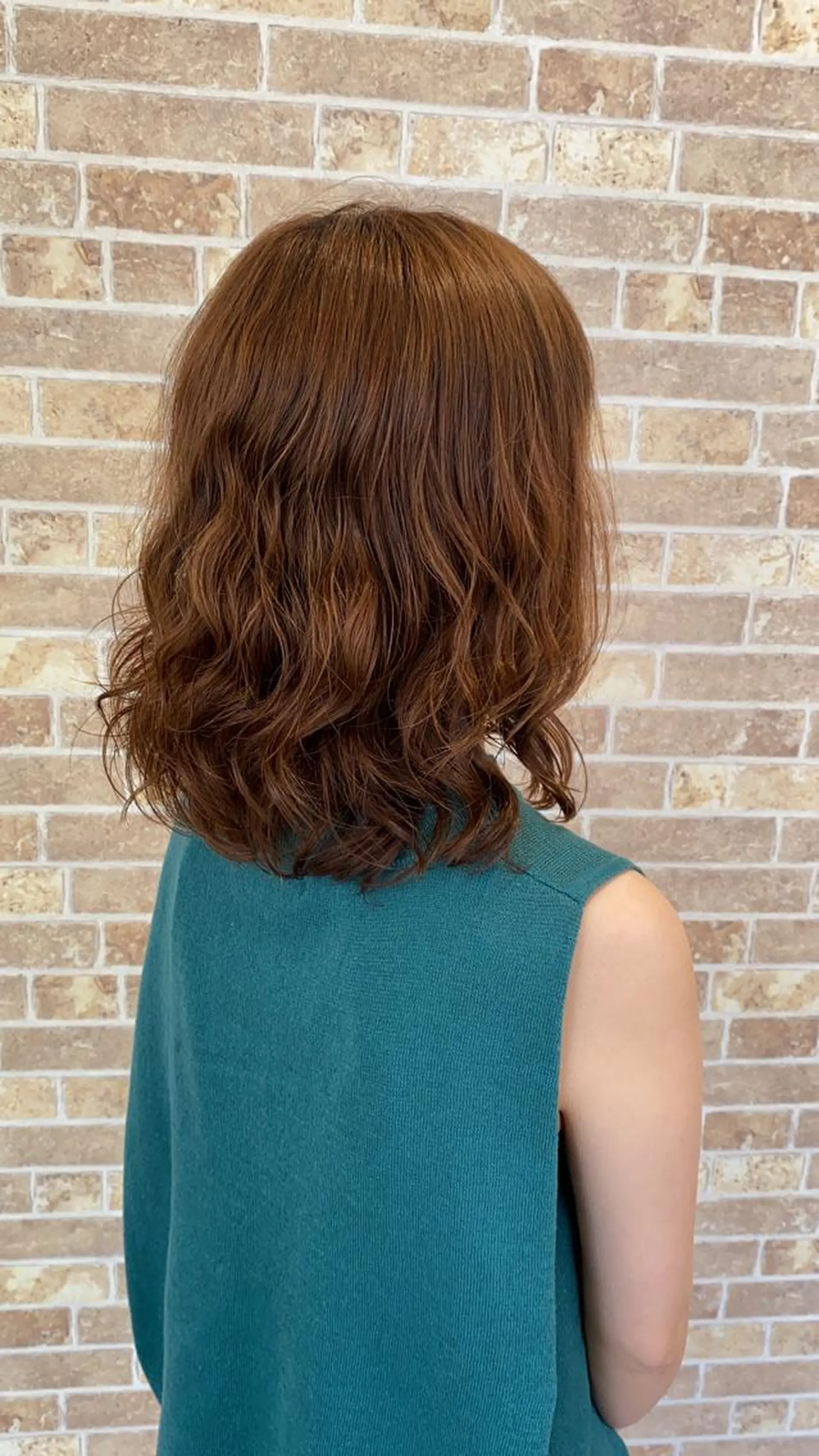 ミディアム パーマ カット パーマ トリートメント ヘッドスパ ヘアセット 艶髪&韓国風パーマ は是非⭐︎新島英猛のヘアスタイル