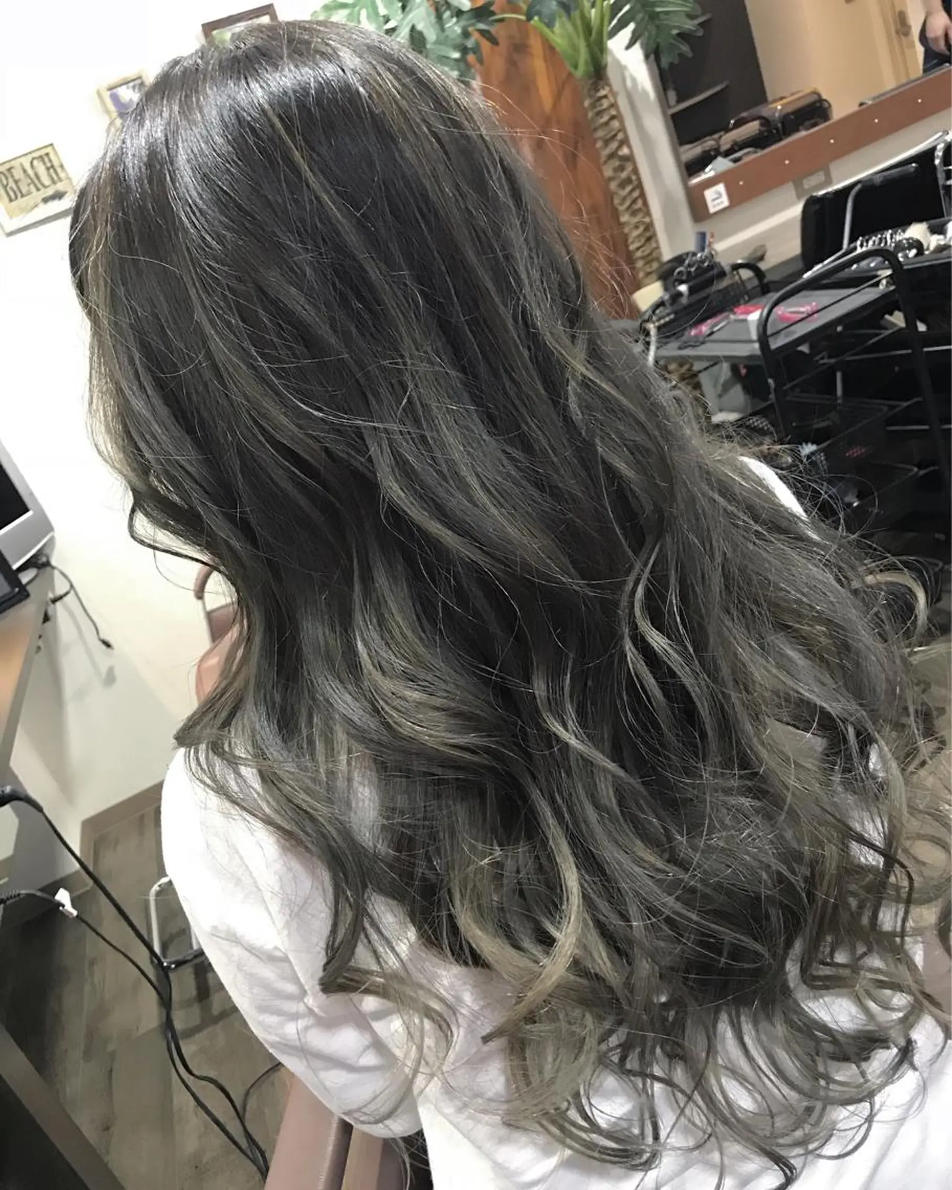 ロング カラー pep所属・pep natsumiのヘアスタイル