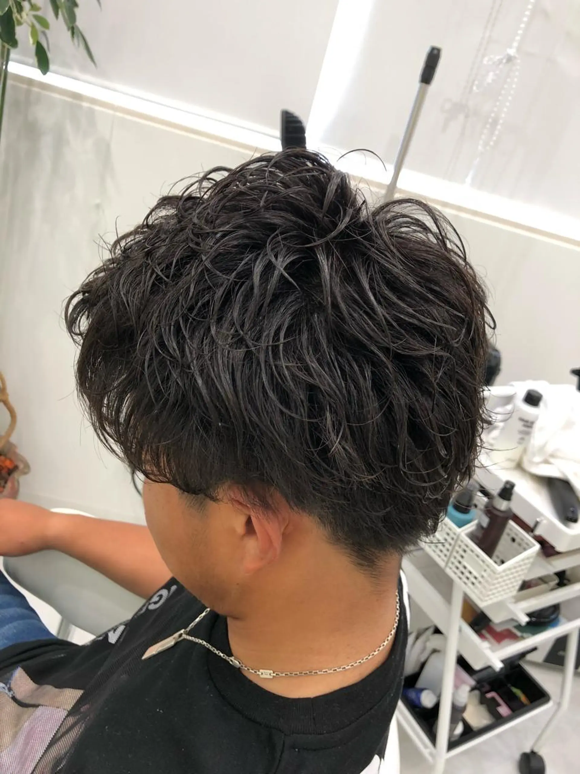 ショート パーマ メンズ メンズパーマ hair Freak所属・佐藤 祥太のヘアスタイル