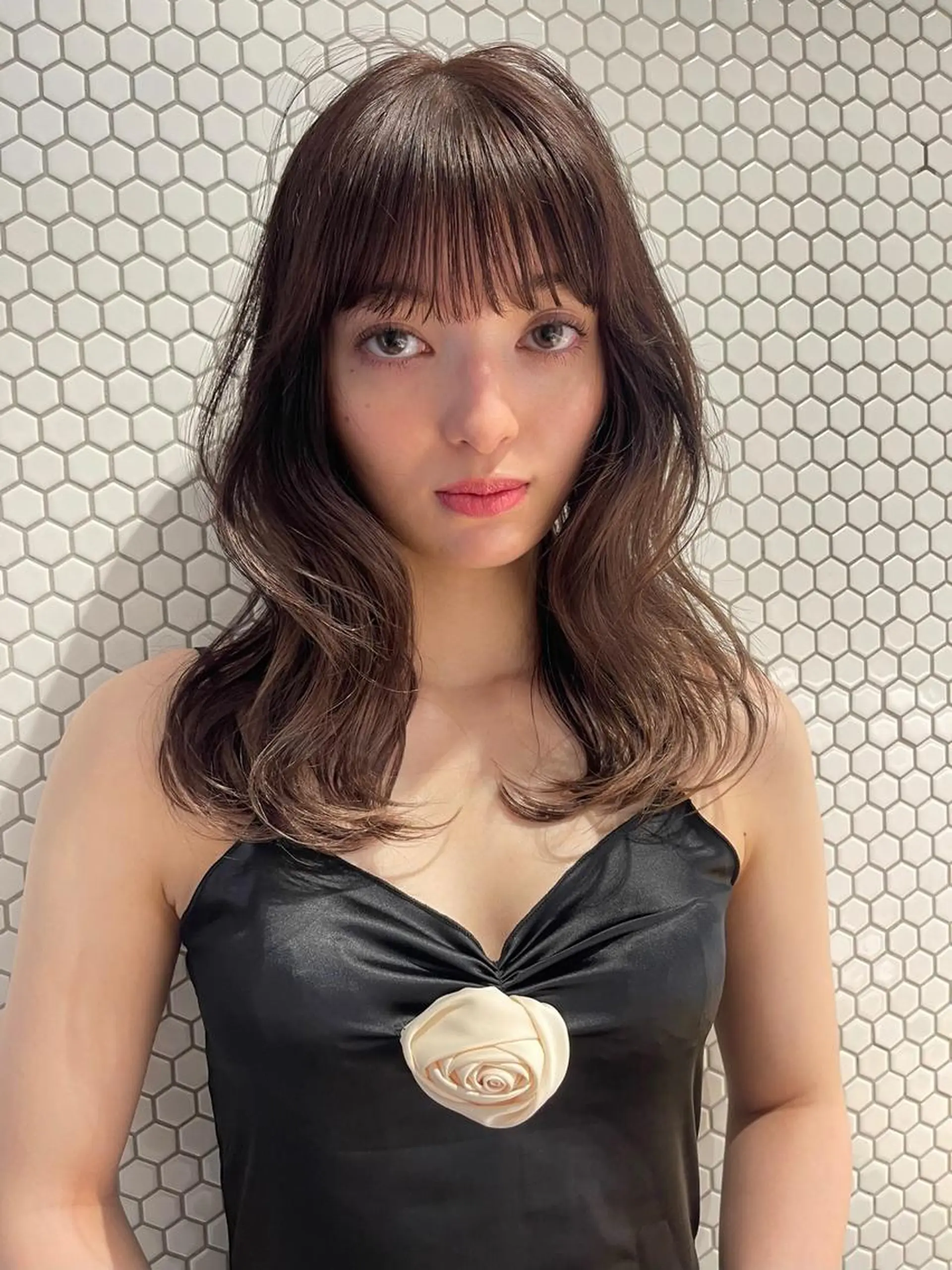 セミロング urara🤍 柔らかヘアのヘアスタイル