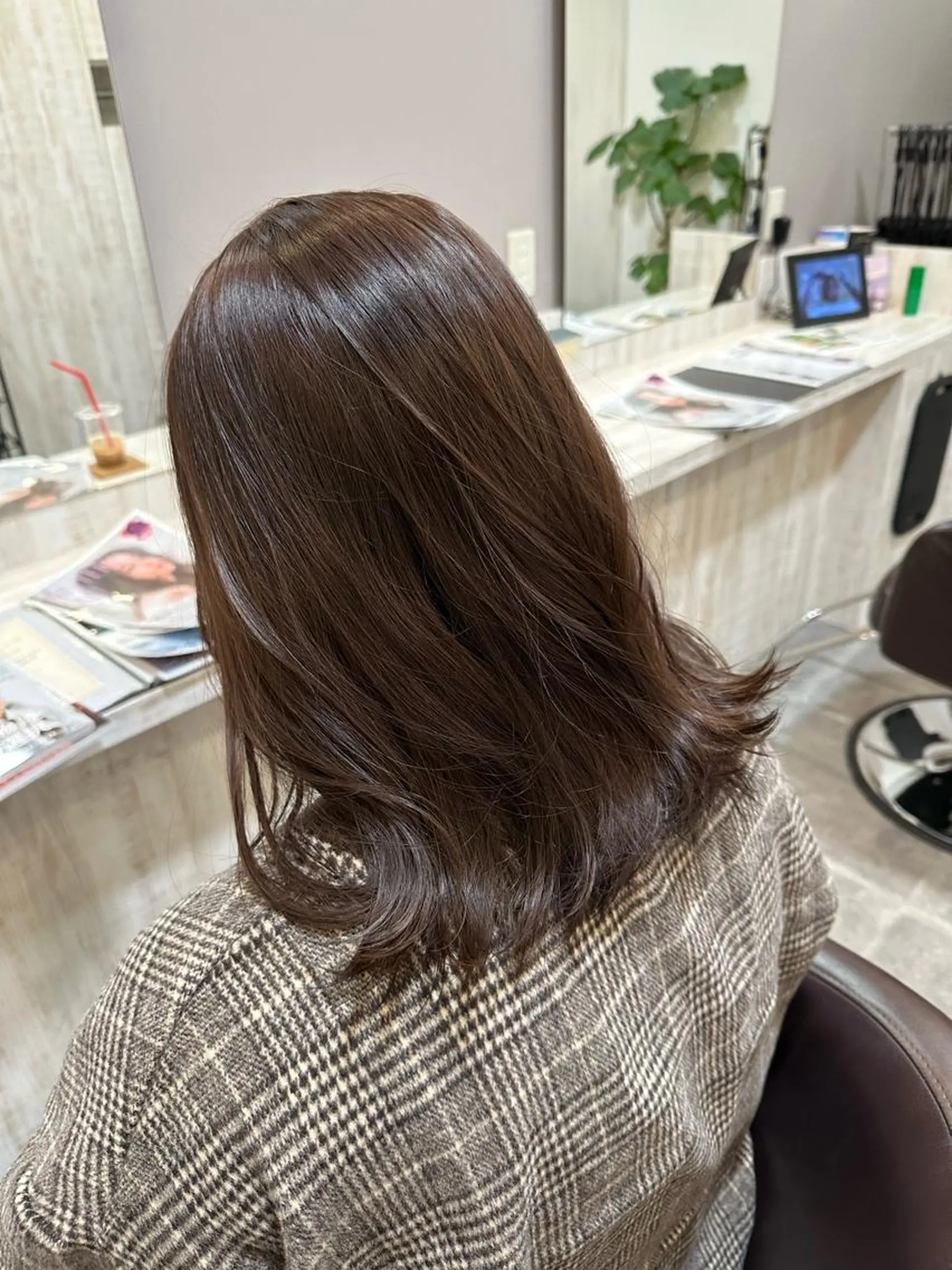 ミディアム Bonheur  KAWANISHI所属・ノンダメージ 🥑mikubanのヘアスタイル