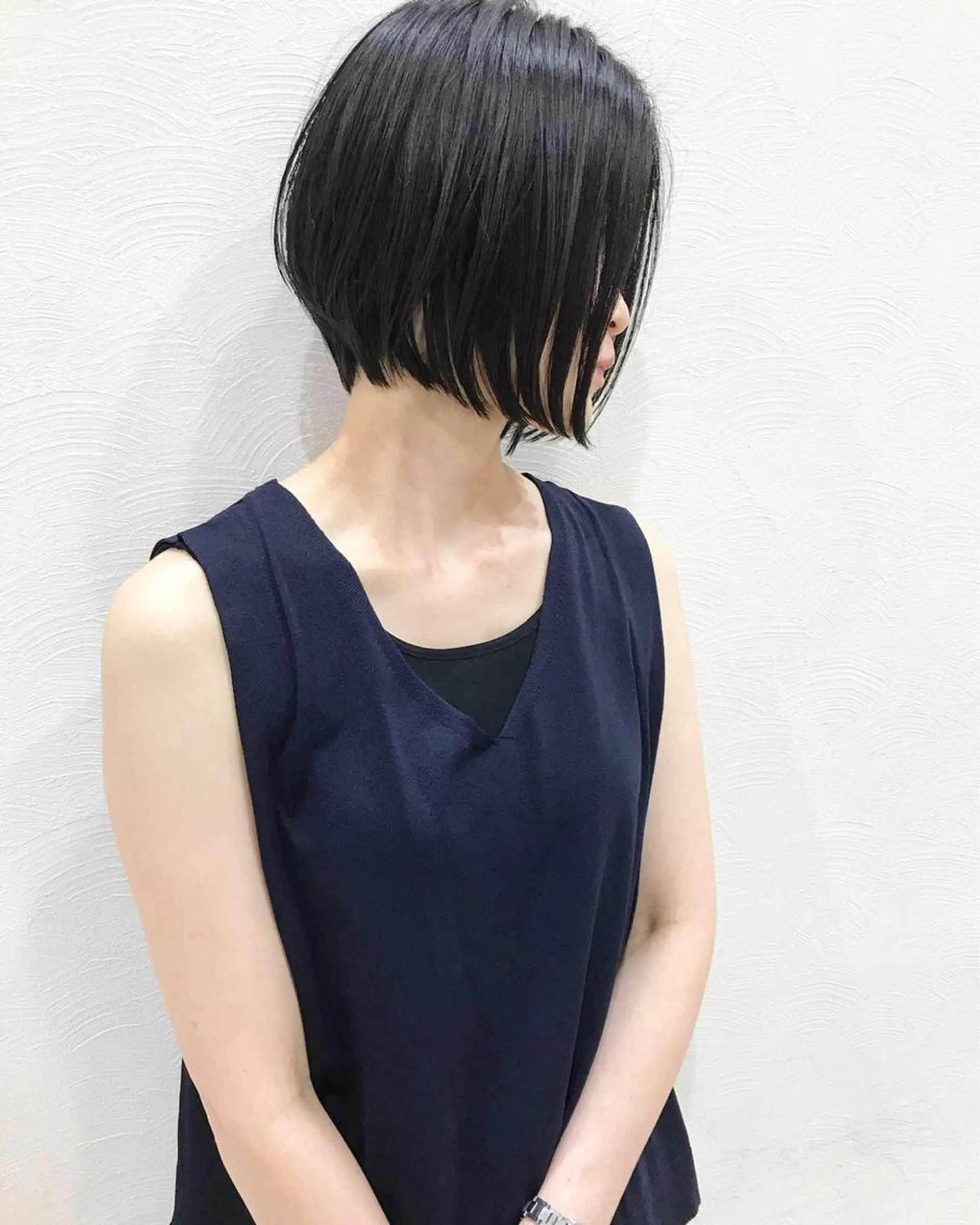 ショート ボブ×縮毛矯正 ryotaのヘアスタイル