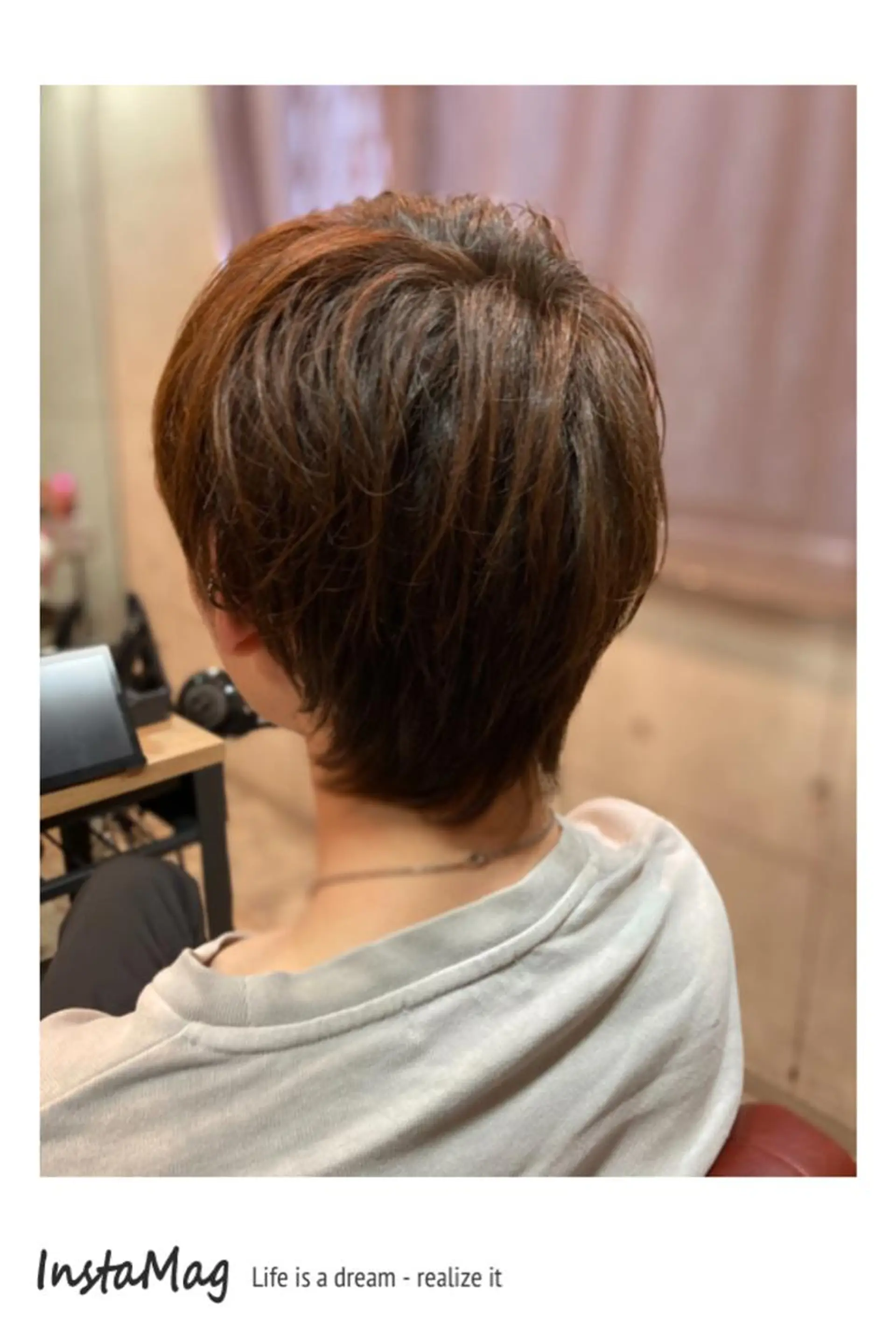 ショート カラー メンズ TECHRISE金山所属・ERIKO Tのヘアスタイル