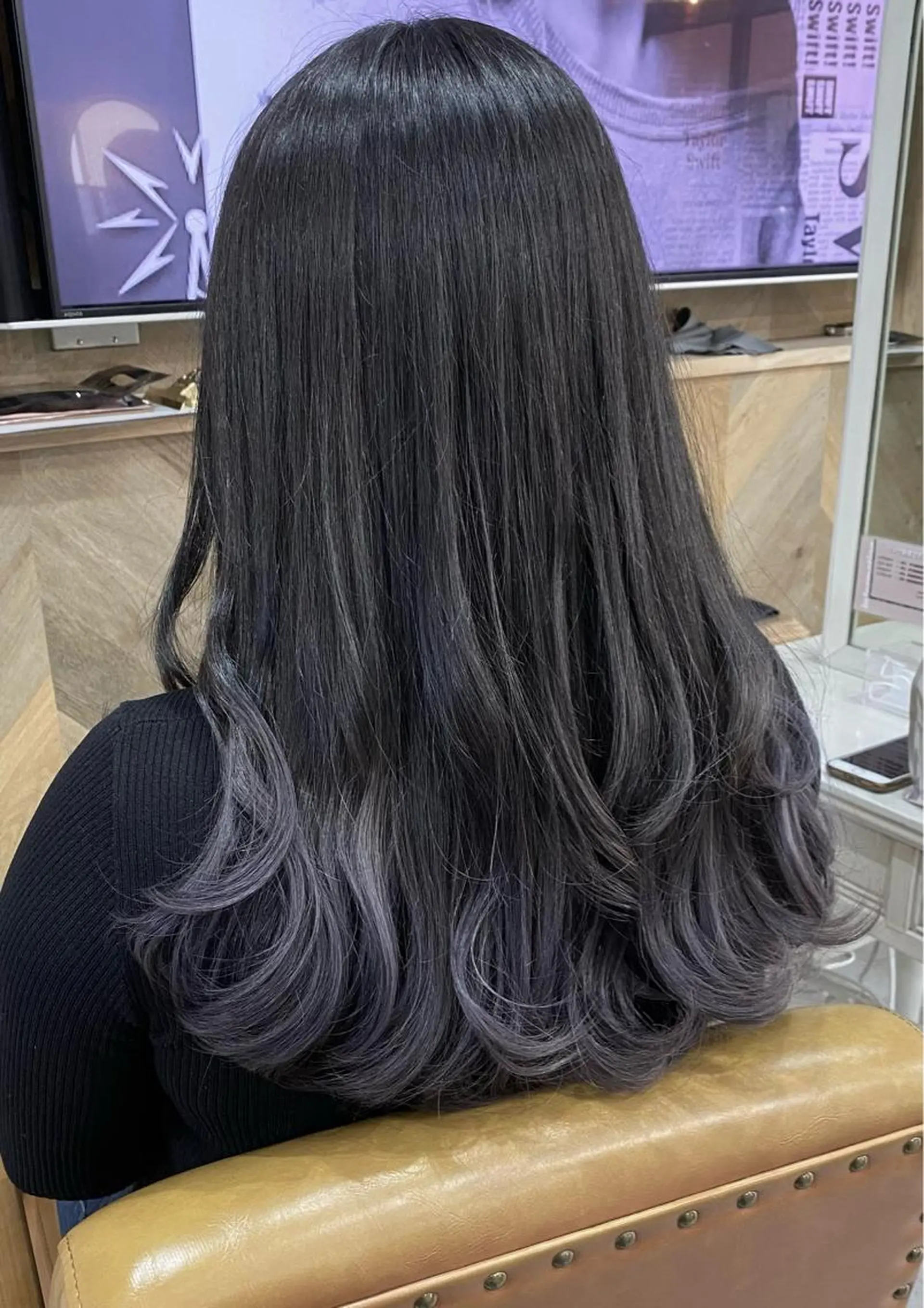 ロング カラー SHIAN立川 及川望のヘアスタイル