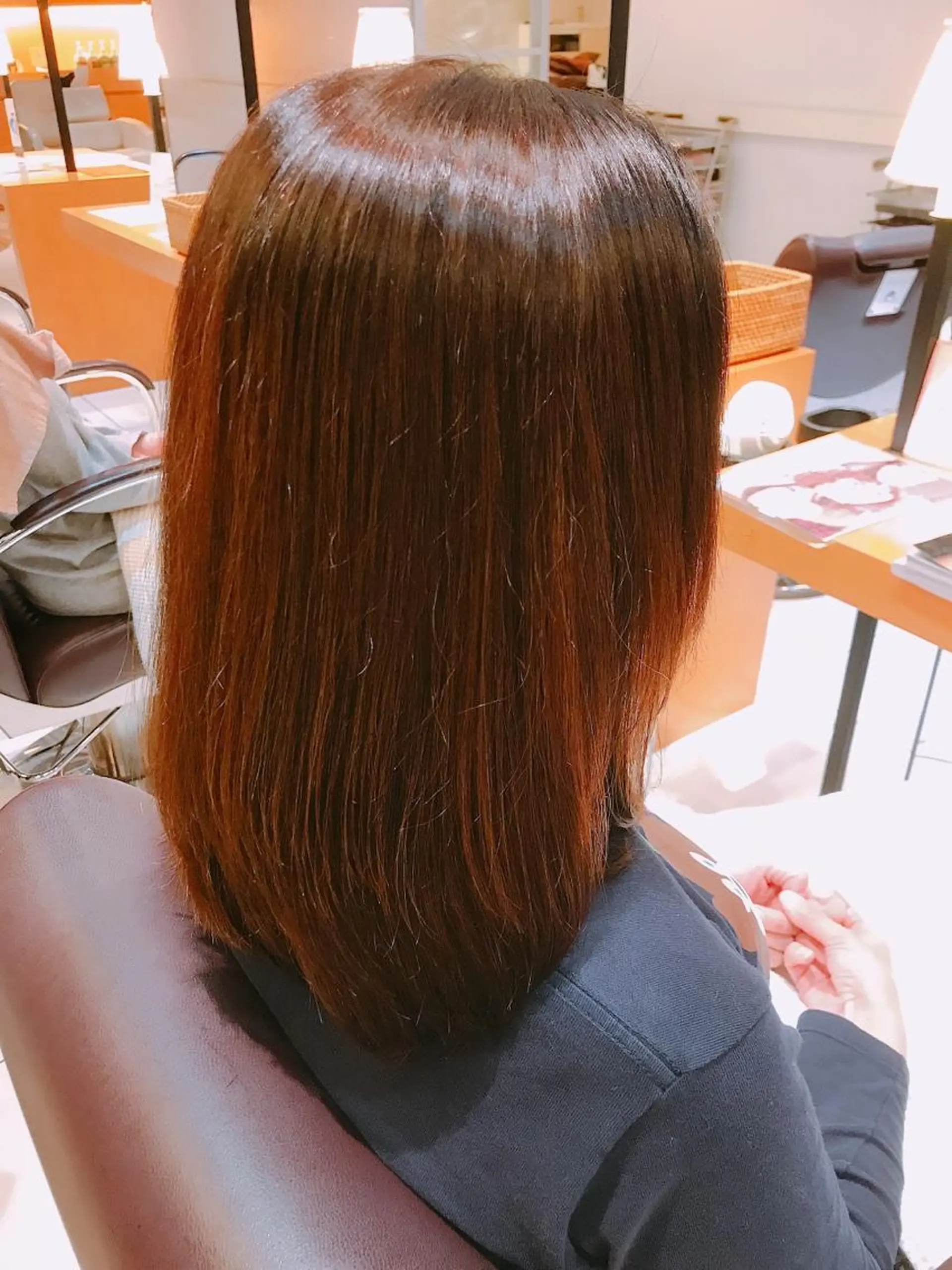 ミディアム カット ヘアカラー トリートメント AALTO所属・秀島 拓実のヘアスタイル