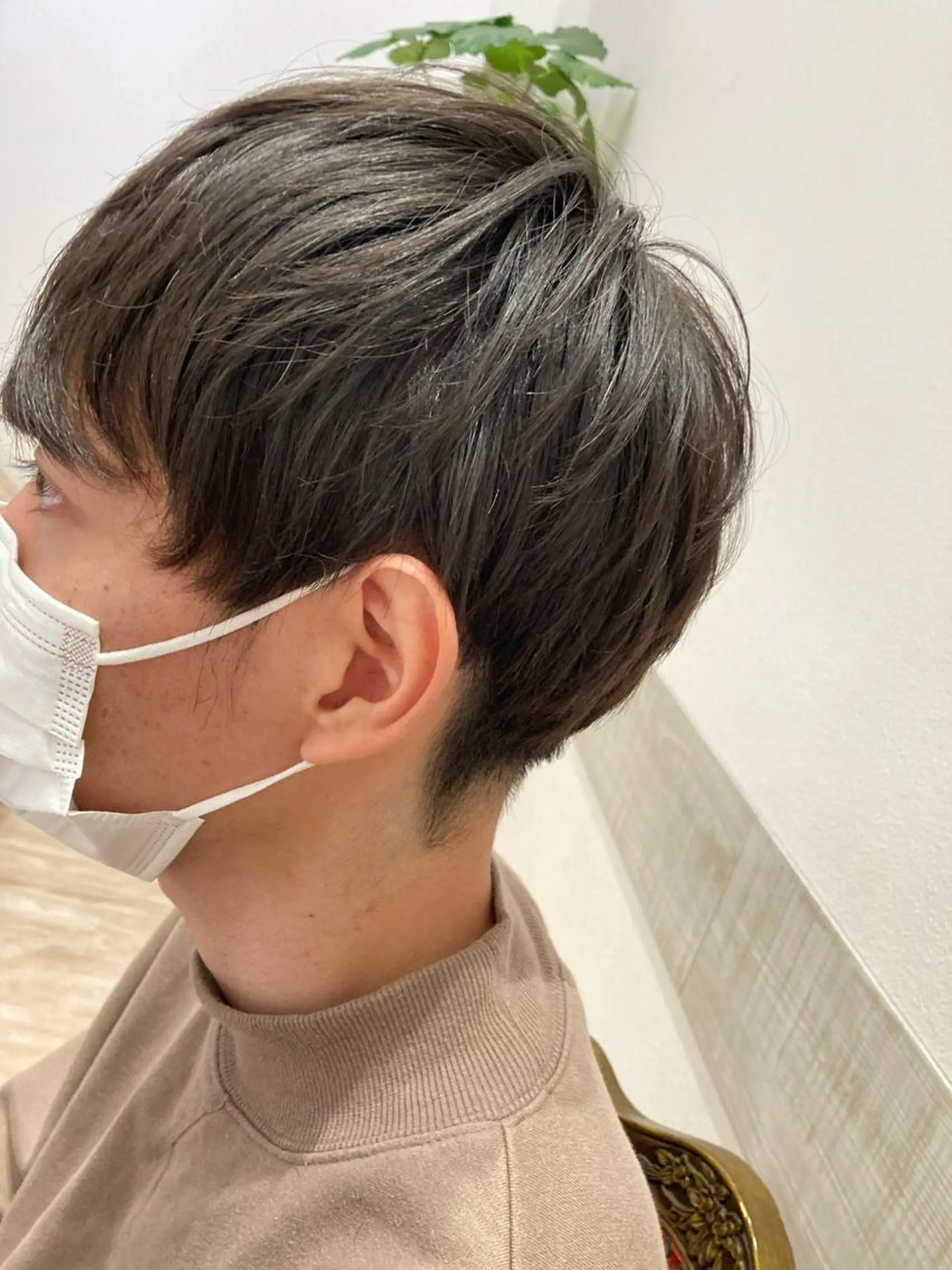 ショート マッシュヘア 佐藤 睦月のヘアスタイル
