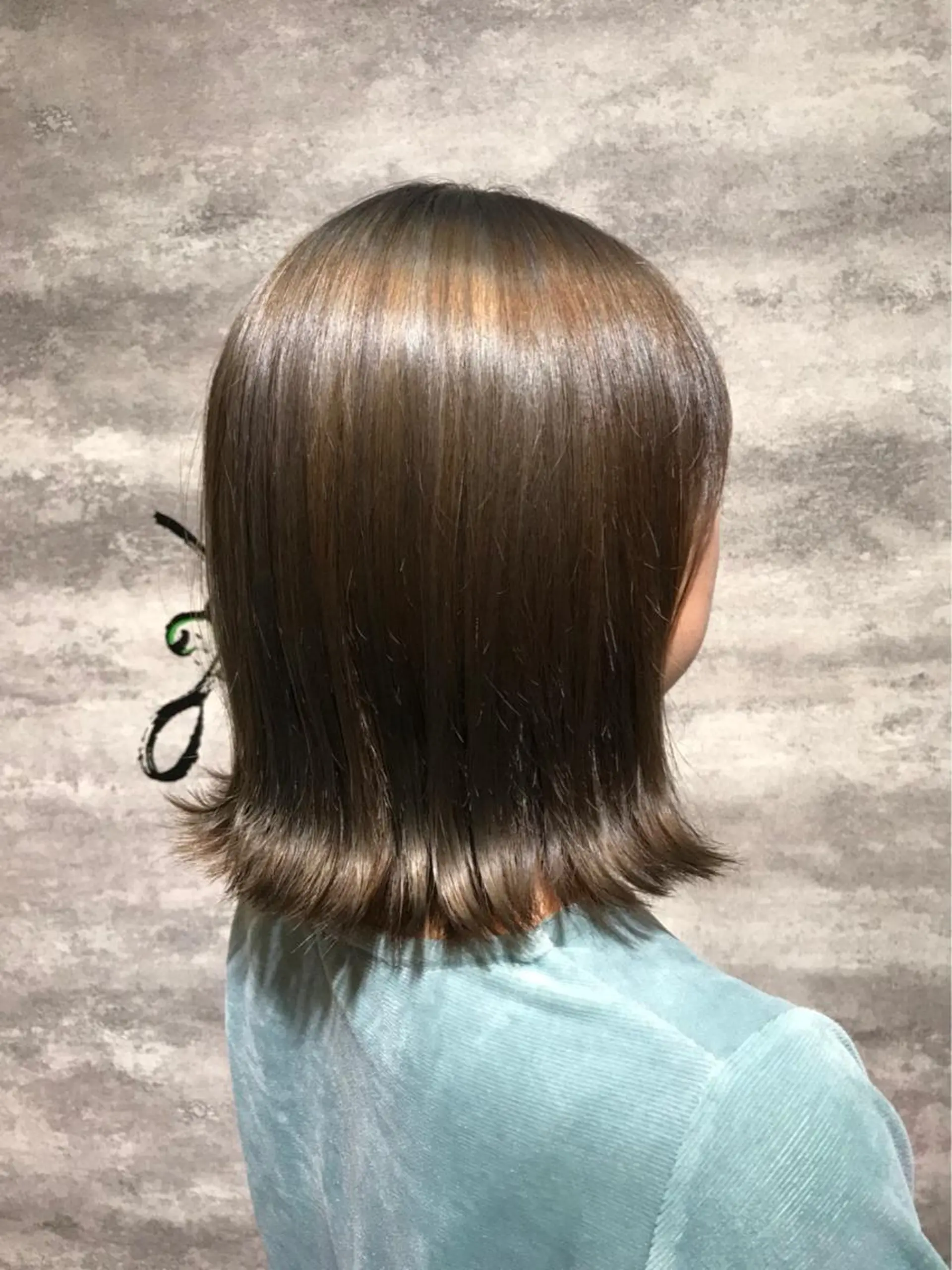 ミディアム カラー グレージュ カーキグレージュ 💈Blanco💈 カラー&ケア🌈のヘアスタイル