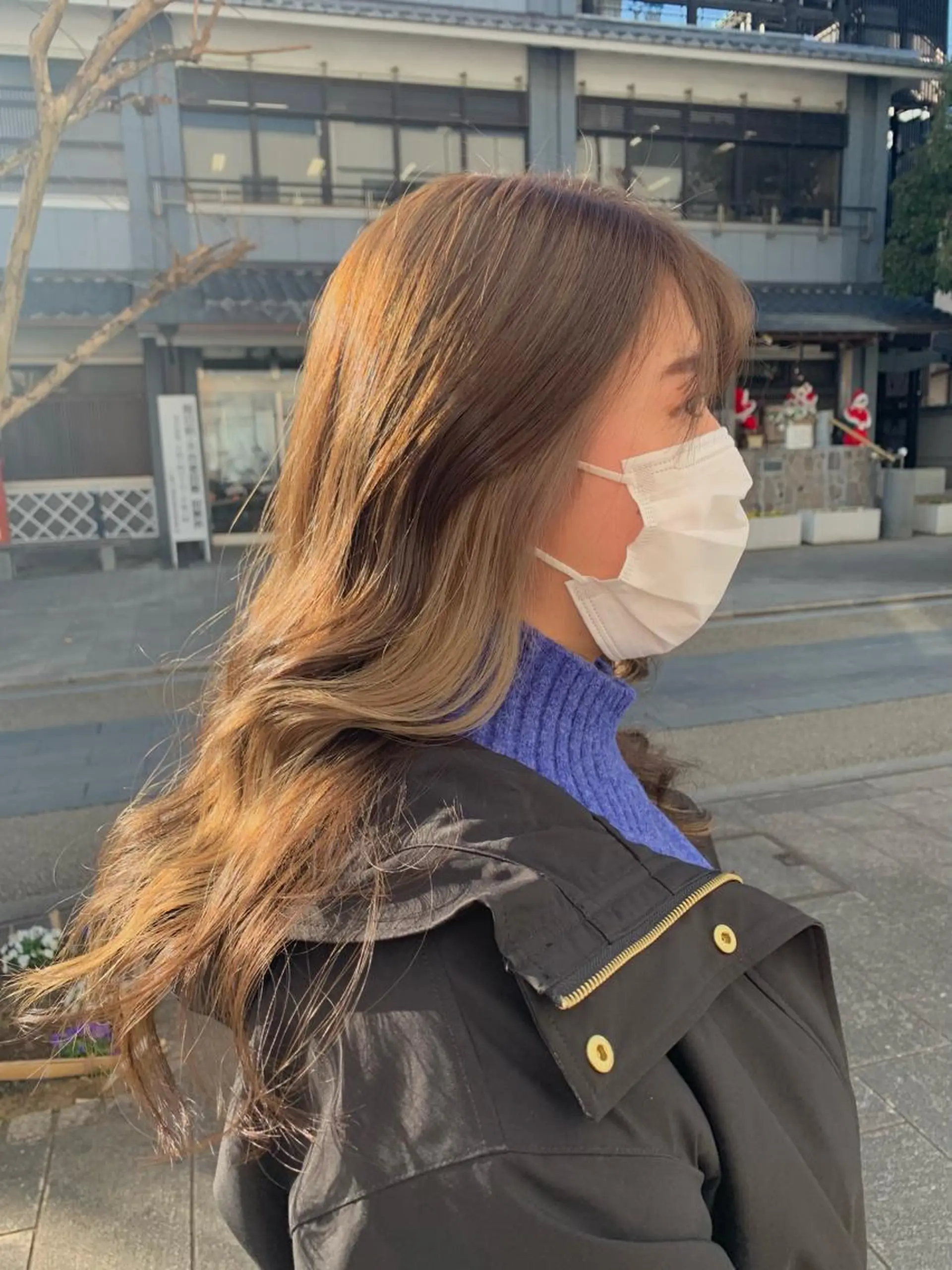 ロング カラー ベージュカラー Lunapiena所属・Lunapiena 🫧ナナのヘアスタイル