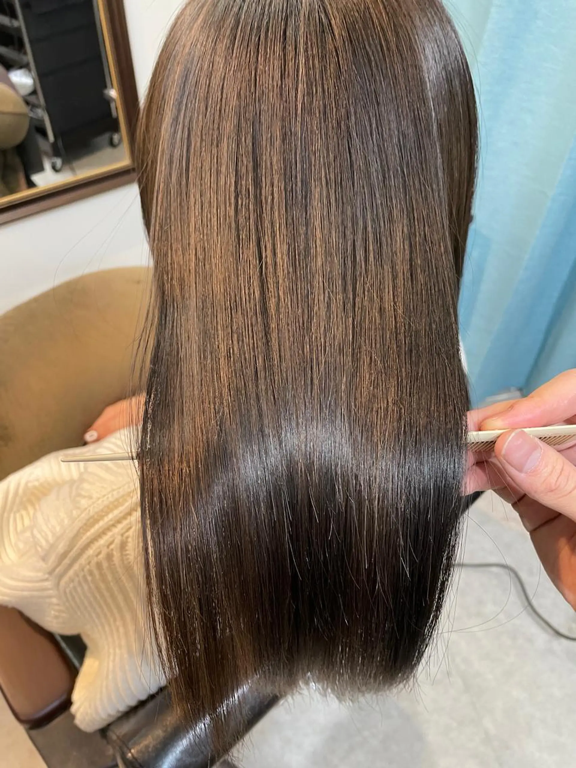 ロング 髪質改善 トリートメント Re:start所属・【髪質改善】大川 倖平のヘアスタイル