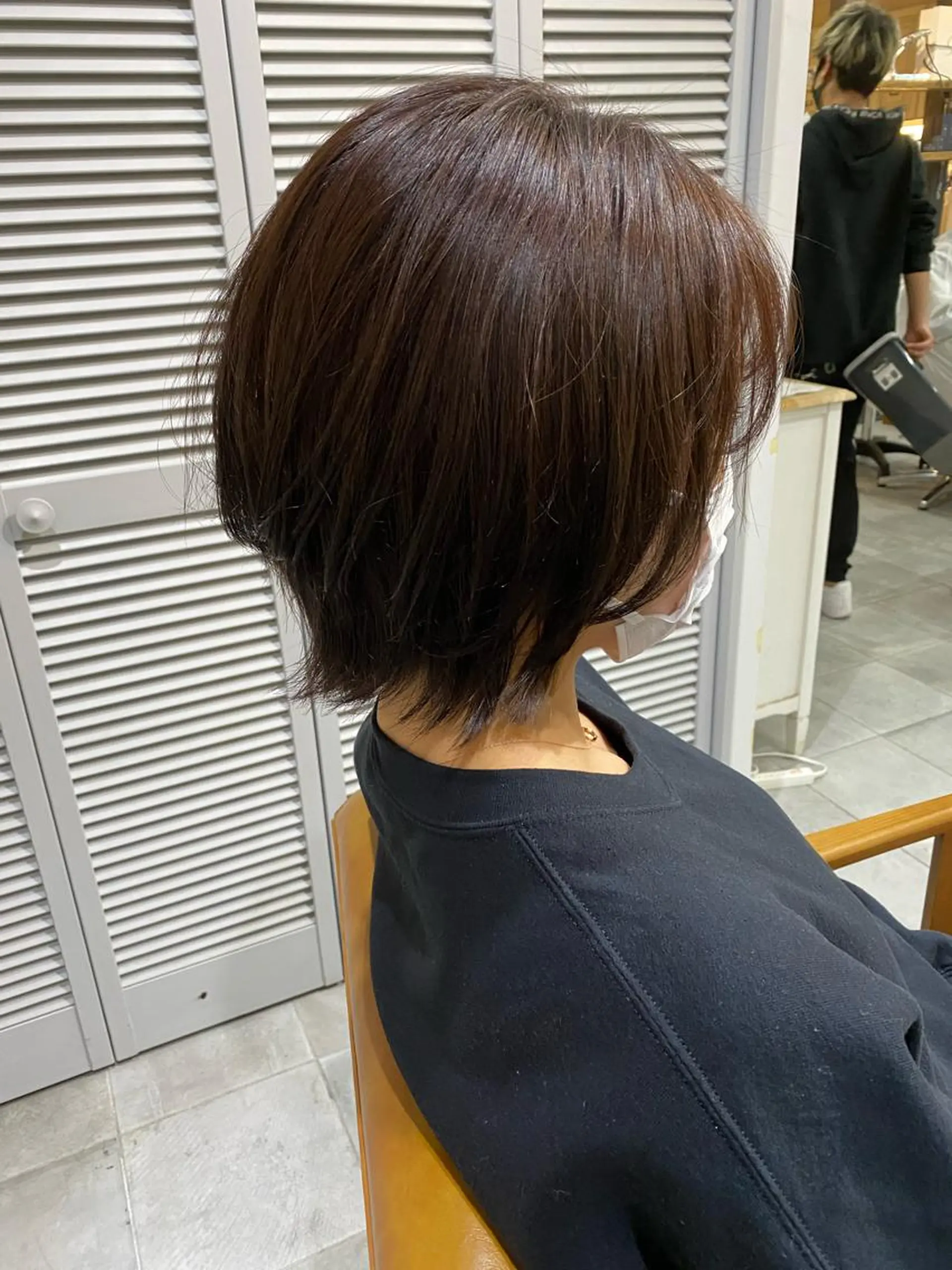 ショート カラー ウルフカット カット ヘアカラー SHIAN立川 及川望のヘアスタイル