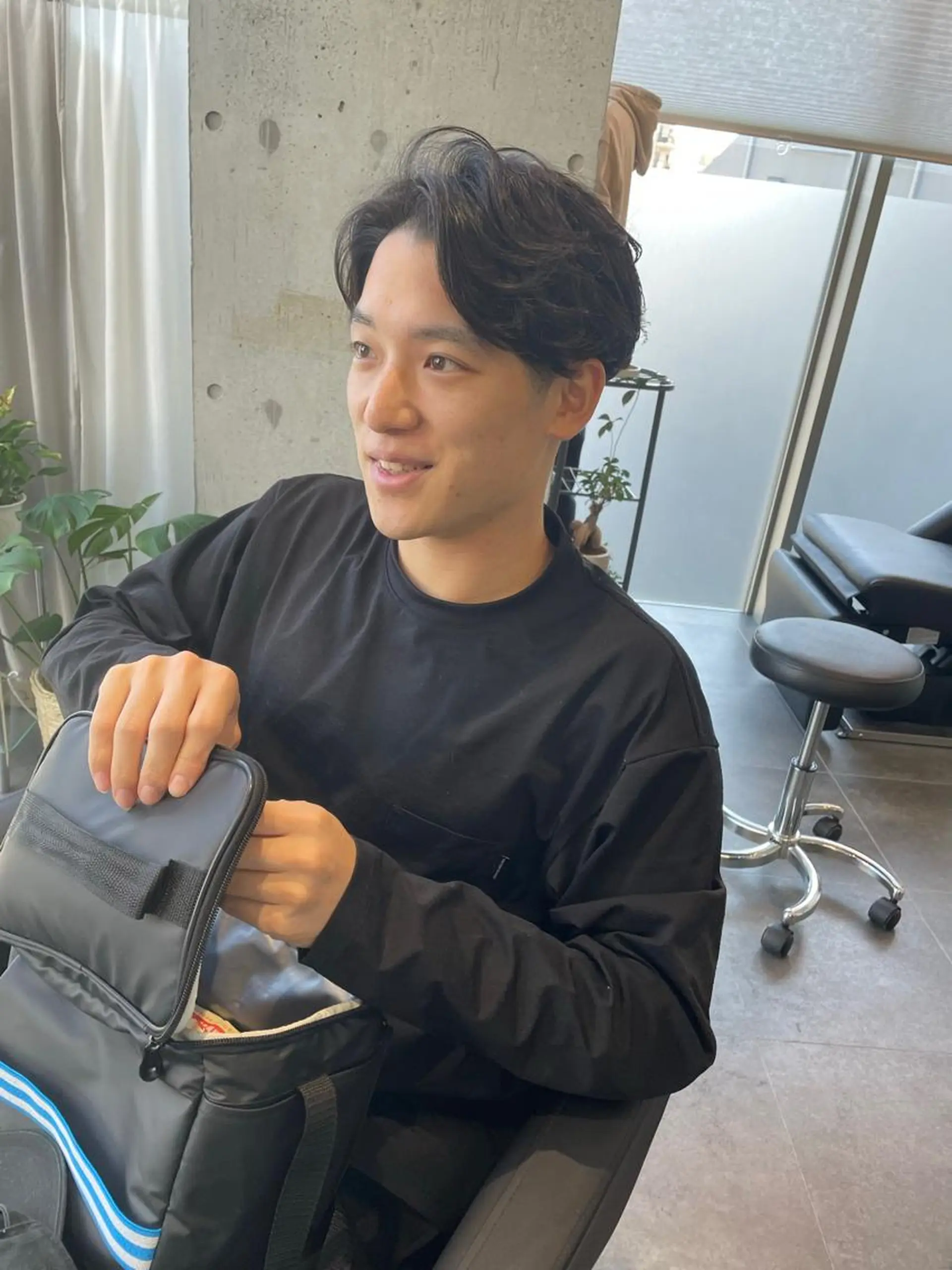パーマ メンズ カット パーマ YinYang所属・川﨑 章弘のヘアスタイル
