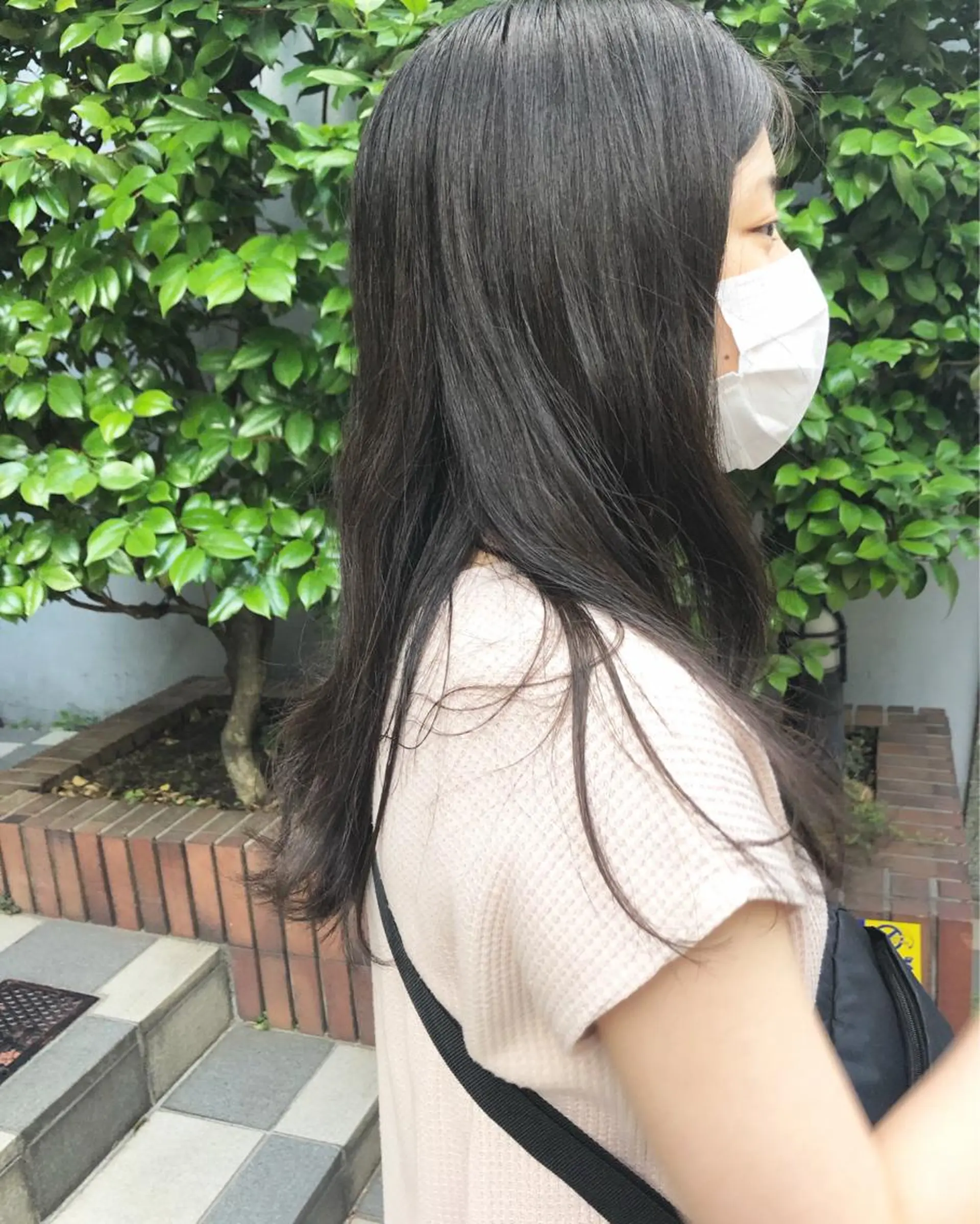 ロング パーマ 長井 美佳のヘアスタイル