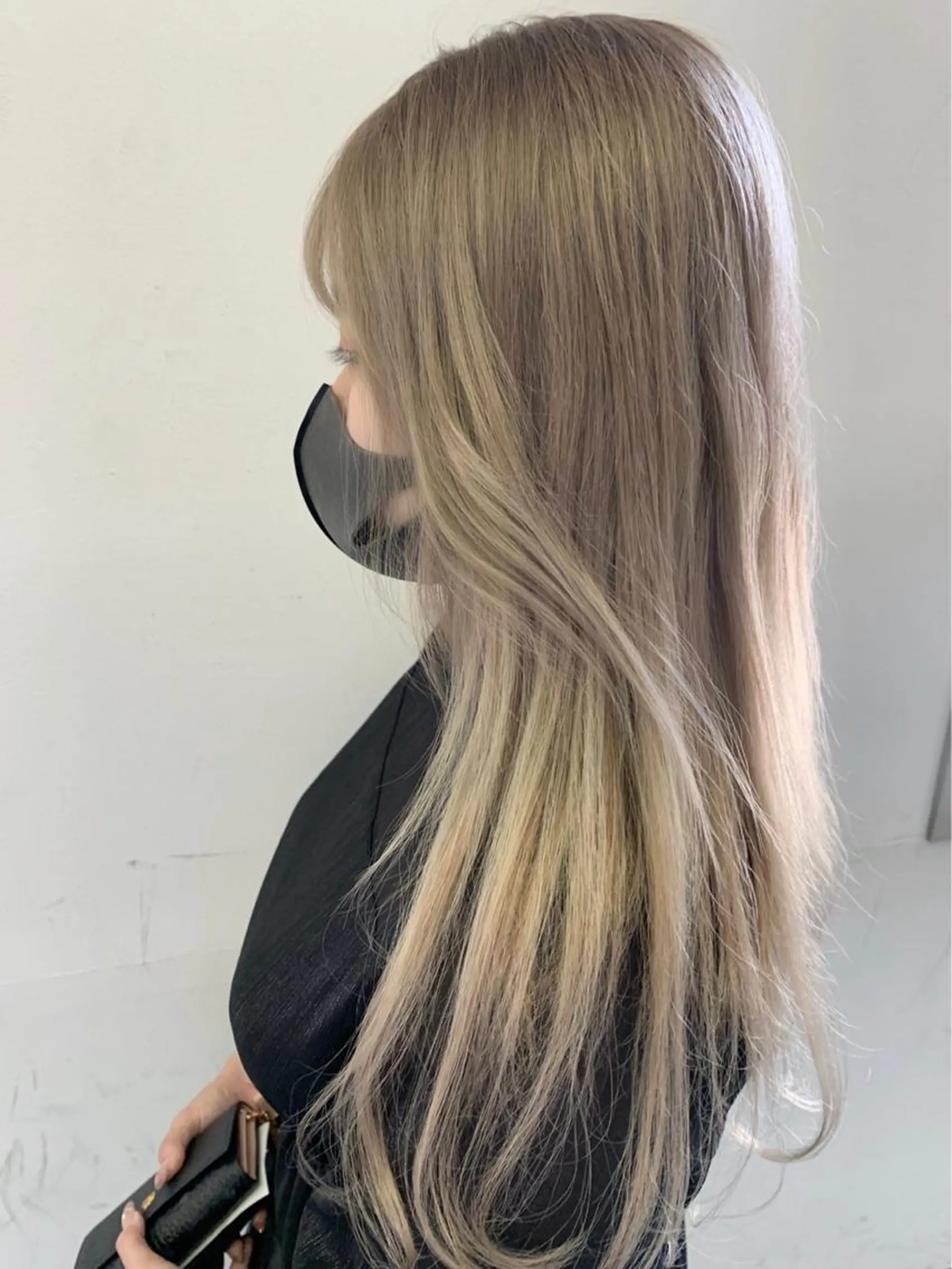 ロング カラー 髪質改善 ヒデのヘアスタイル