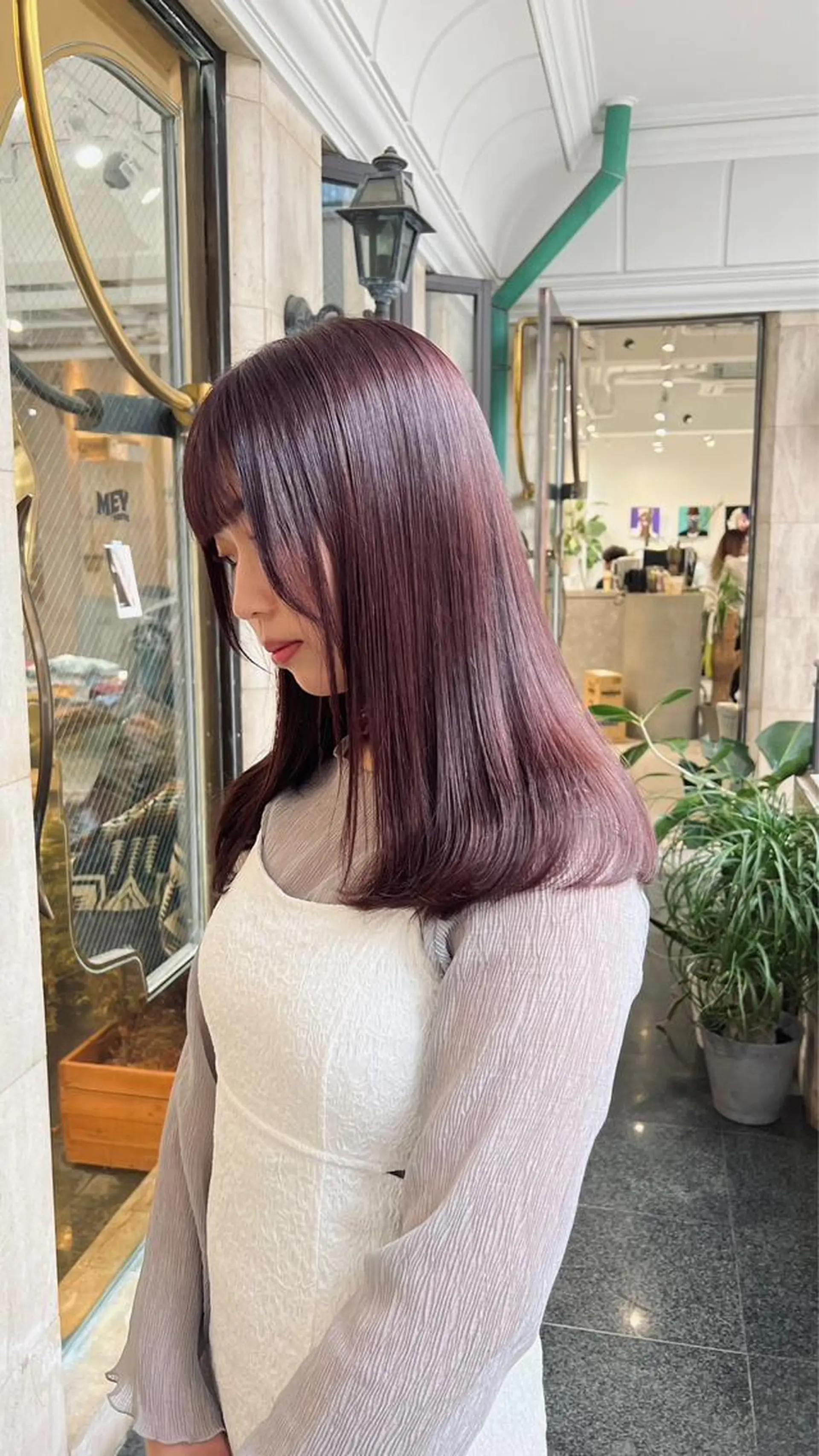 ロング カラー ブリーチ ダブルカラー ハイライトカラー ブリーチなしカラー ハイライト 艶髪/髪質改善/ NATSUKI🍯のヘアスタイル