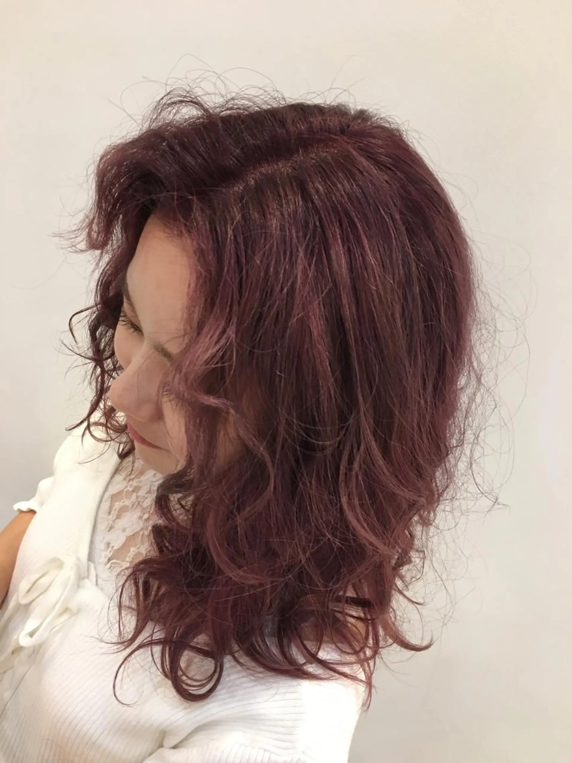 ロング ピンクラベンダー 艶髪/シールエクステ 🌻ノゾミ🌻のヘアスタイル