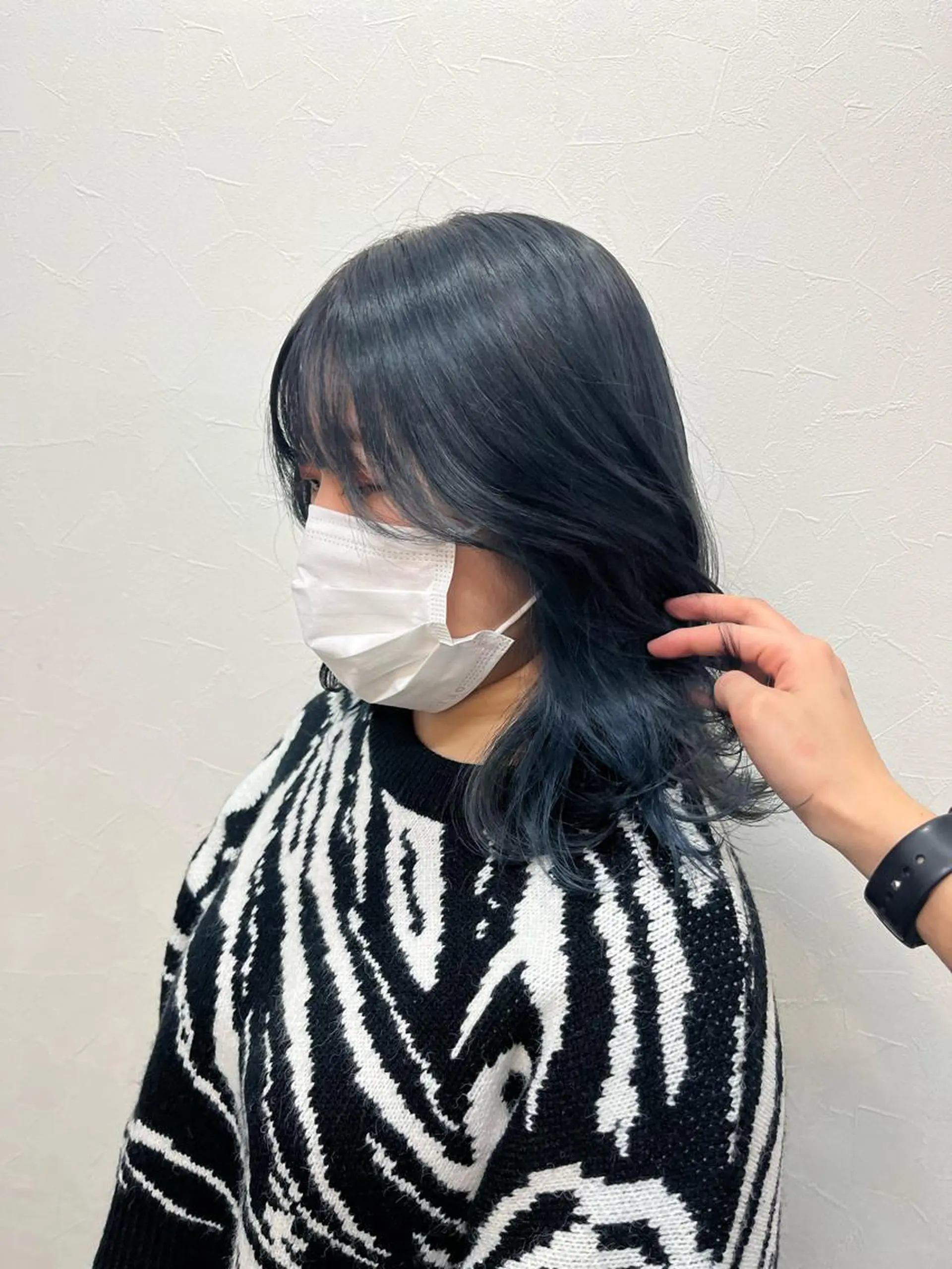 ミディアム カラー 💠西山果琳💠 マツパモデル募集のヘアスタイル