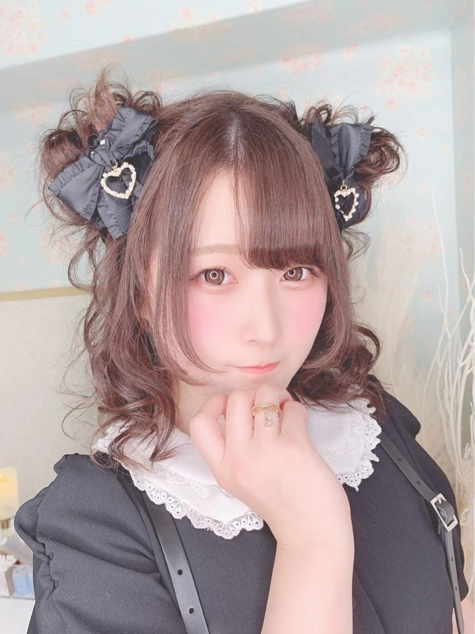 ミディアム ヘアアレンジ Achieve 三ノ宮のヘアスタイル