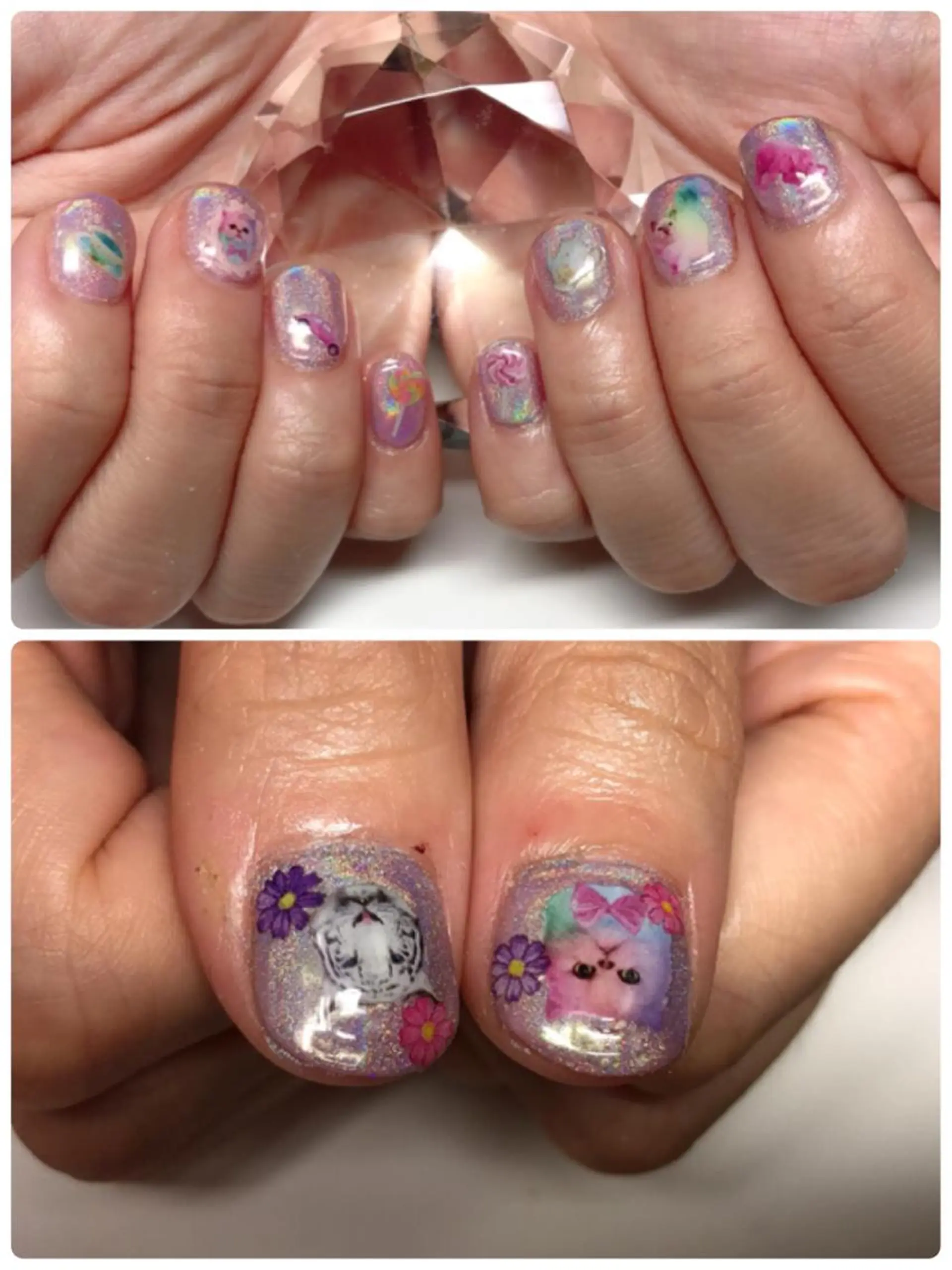 ネイル アニマル柄 ハンドネイル Nail Salon macherieのネイルデザイン