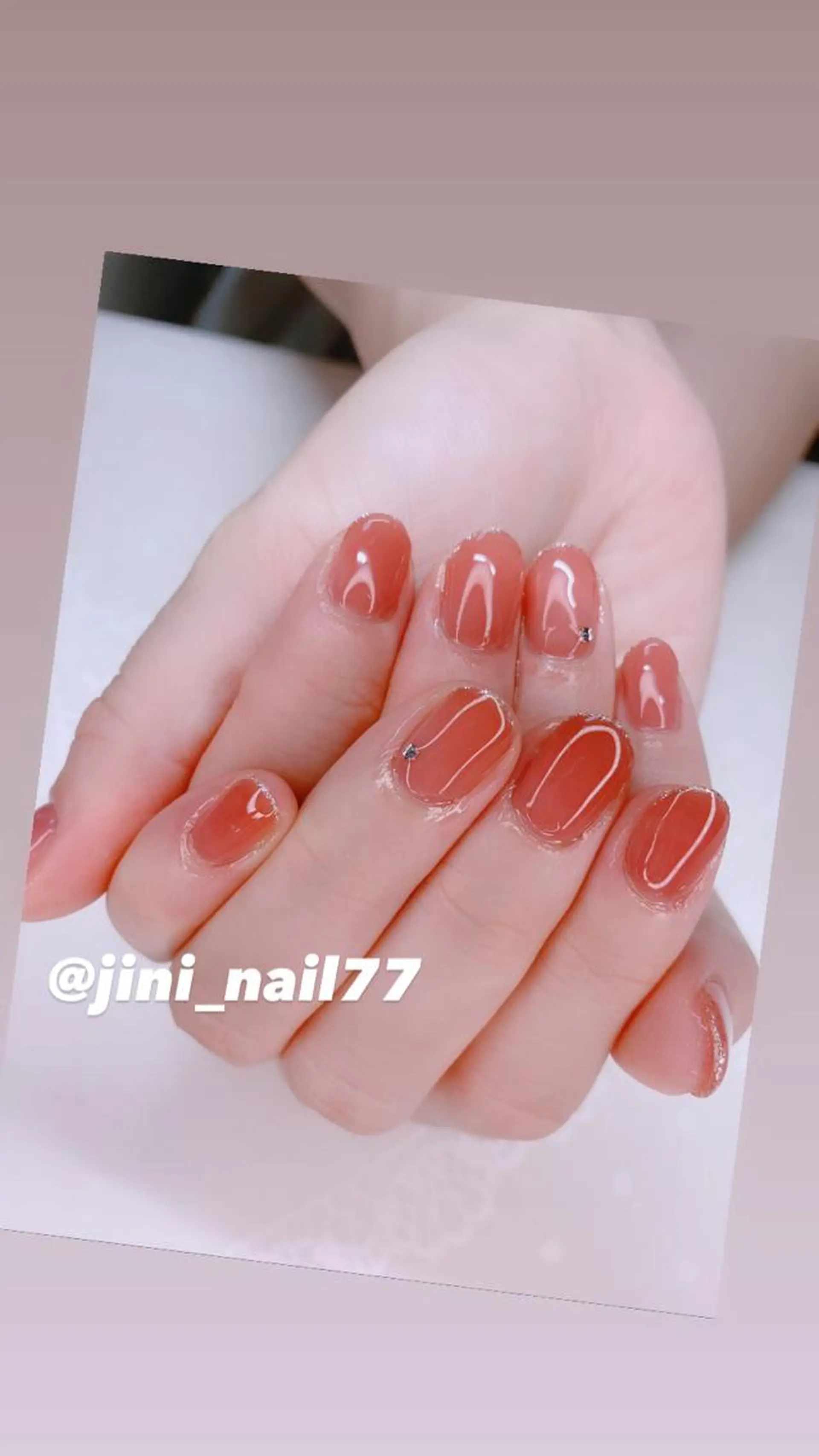 ネイル ハンドネイル JINI NAIL所属・ジニ ネイルのネイルデザイン