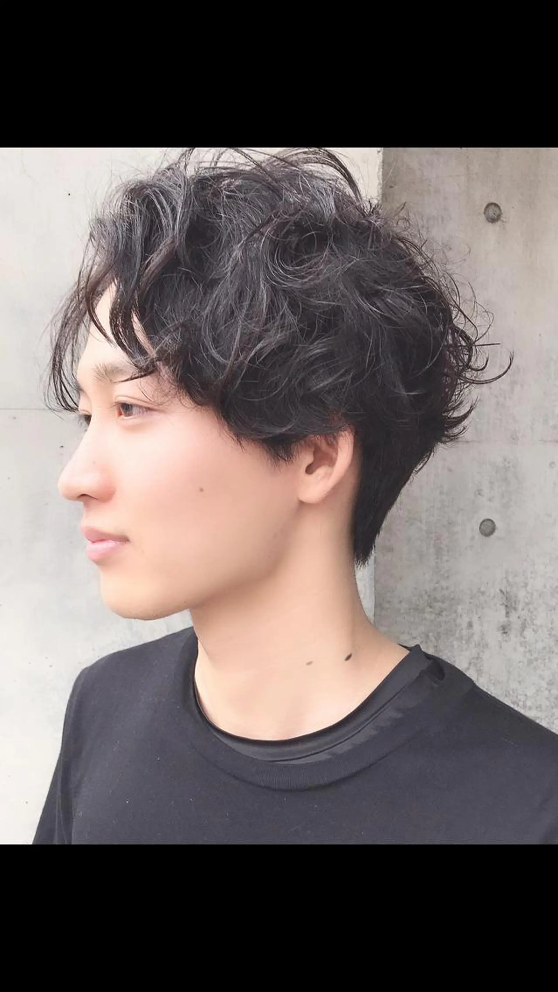 ショート メンズ 及川 光のヘアスタイル