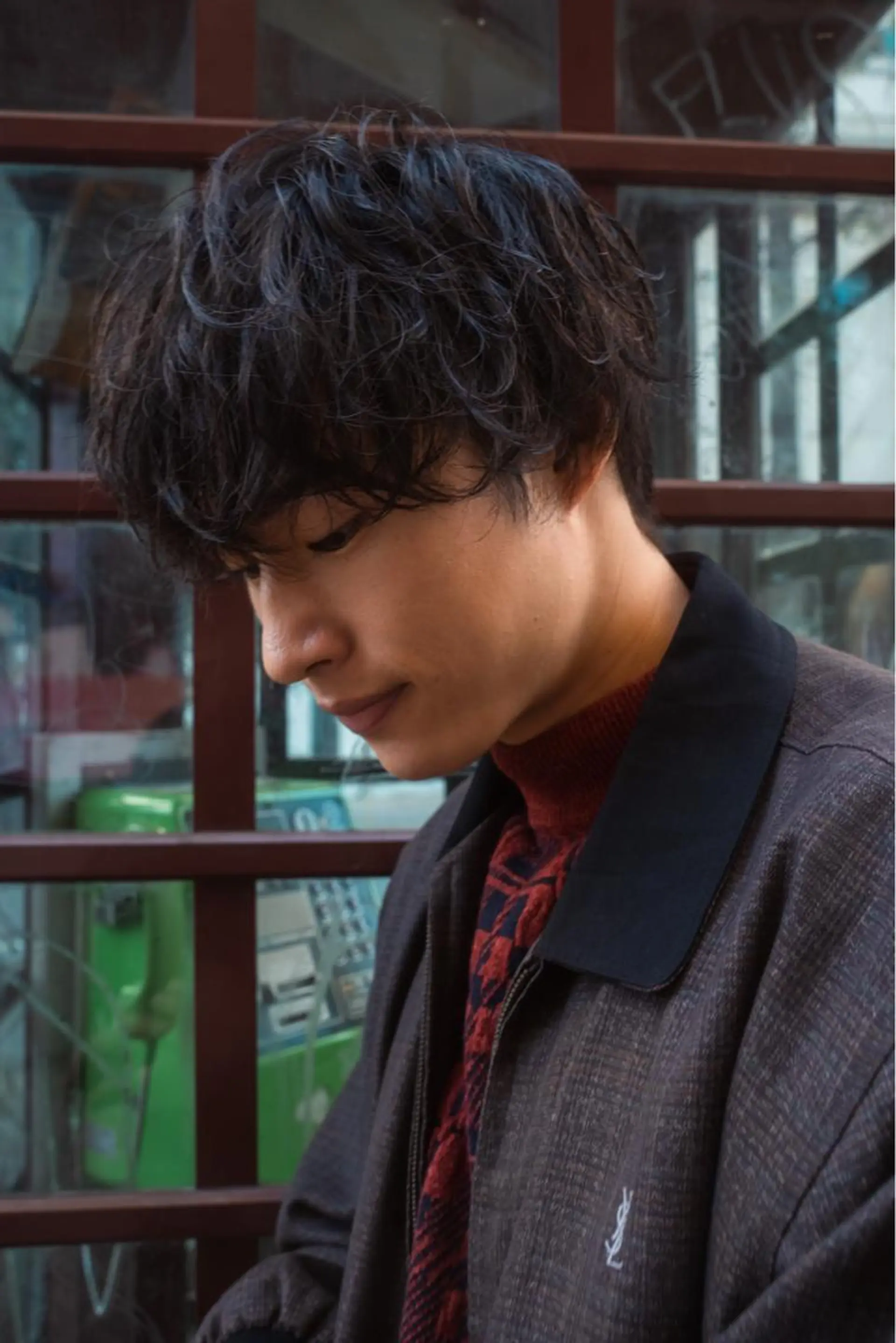 ショート パーマ メンズ カット パーマ トリートメント ヘッドスパ おしゃれパーマ メンズ特化/みーまんのヘアスタイル