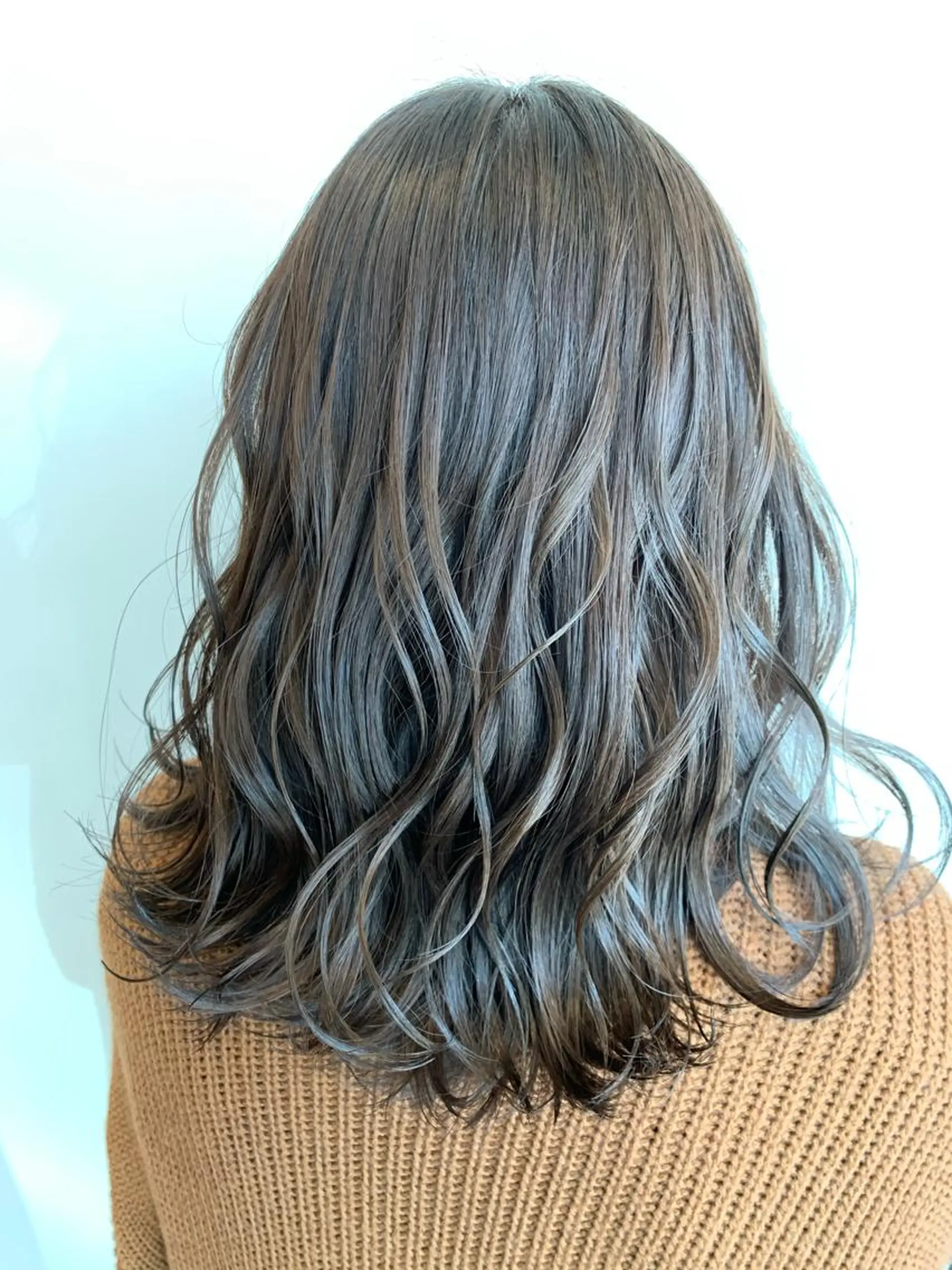 ミディアム カラー 透明感カラー Silk-lei【銀座店】所属・銀座/美髪縮毛矯正 /髪質改善/山本翔華のヘアスタイル