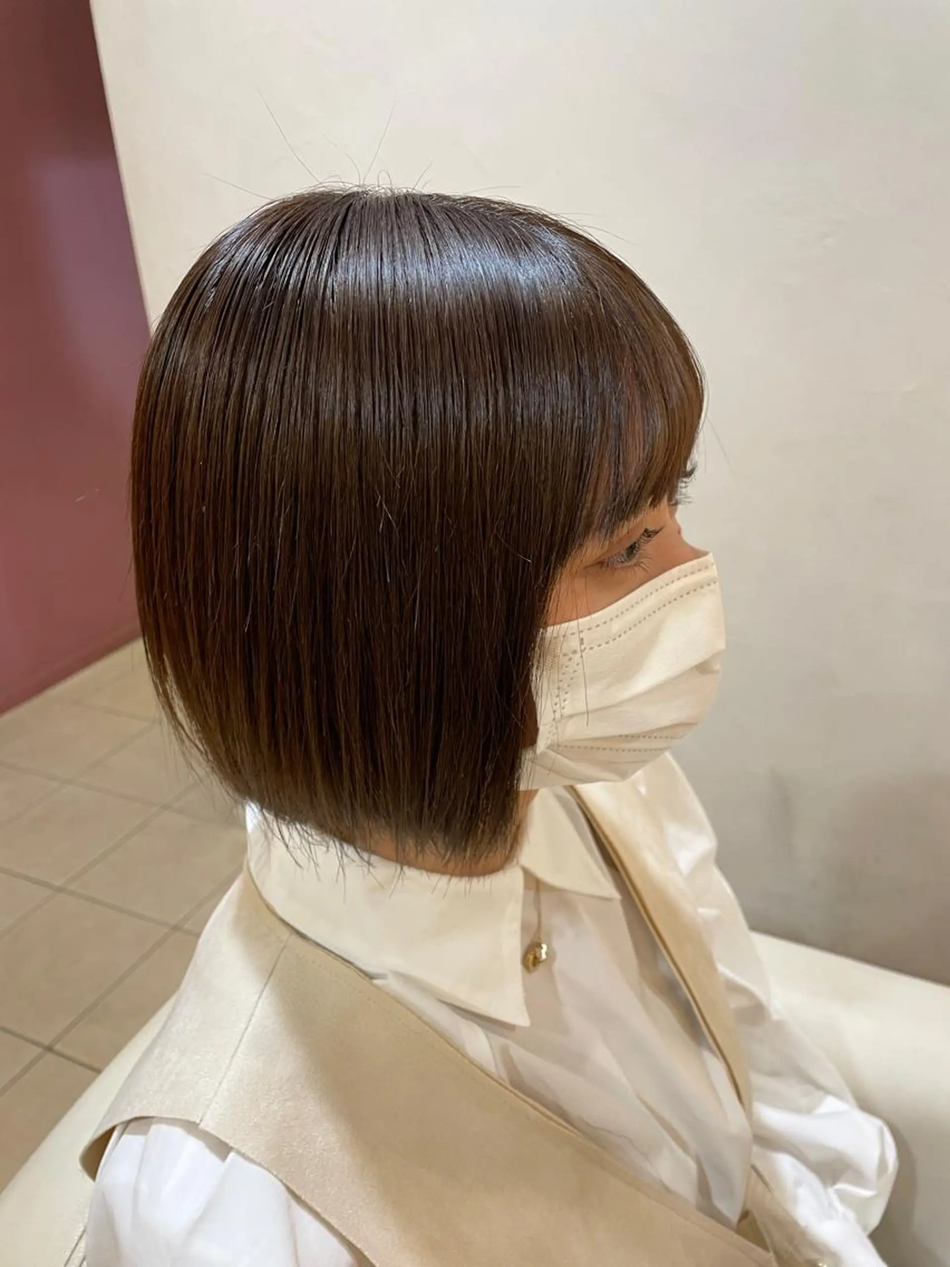 ショート カラー 🤩垢抜け絶対 💇⭐️✂️石川雄登のヘアスタイル