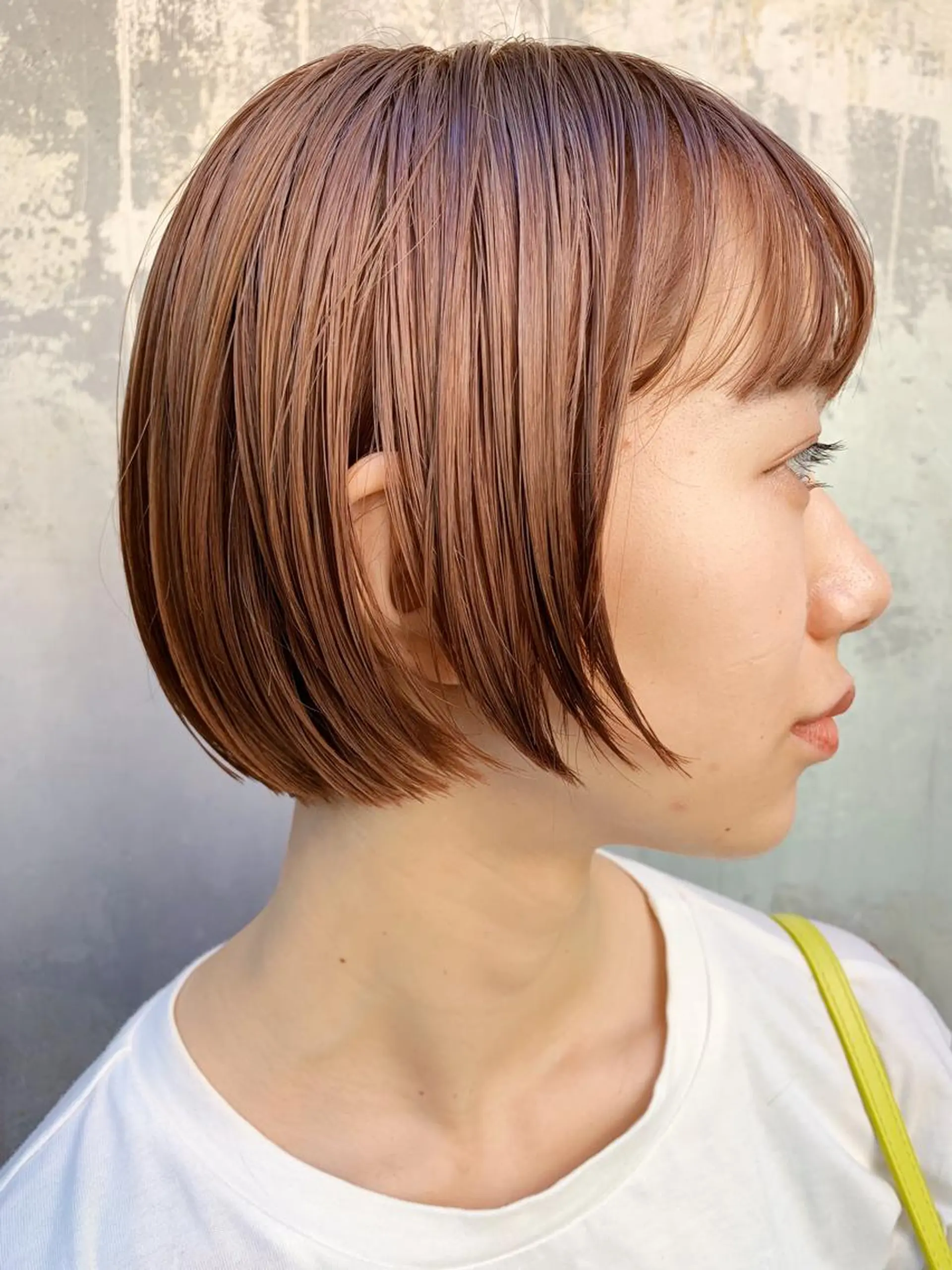 ショート カラー ボブ カット ヘアカラー ヘアセット ブリーチカラーNo. 1🌈 RYOGAのヘアスタイル