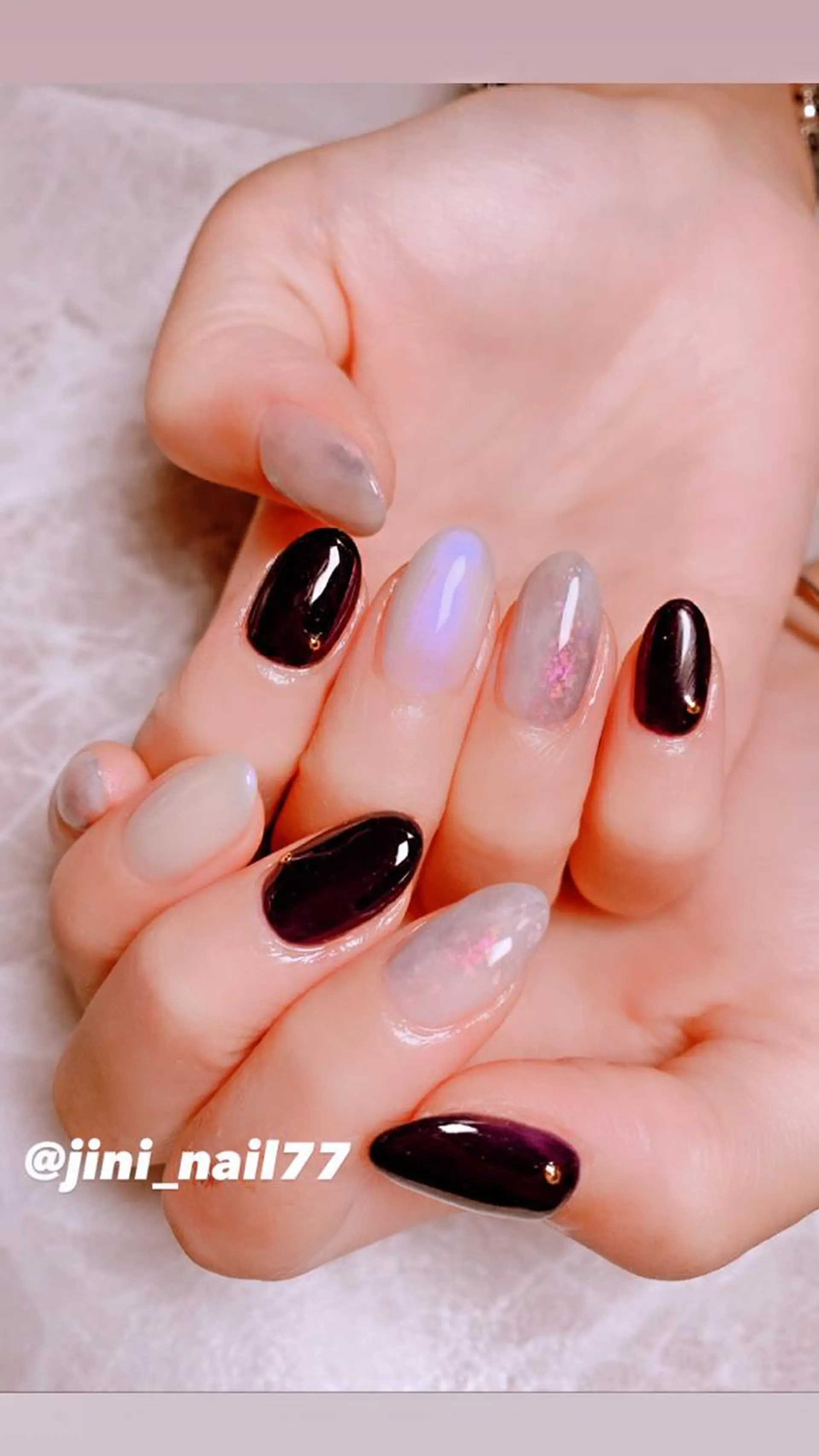 ネイル ハンドネイル JINI NAIL所属・ジニ ネイルのネイルデザイン