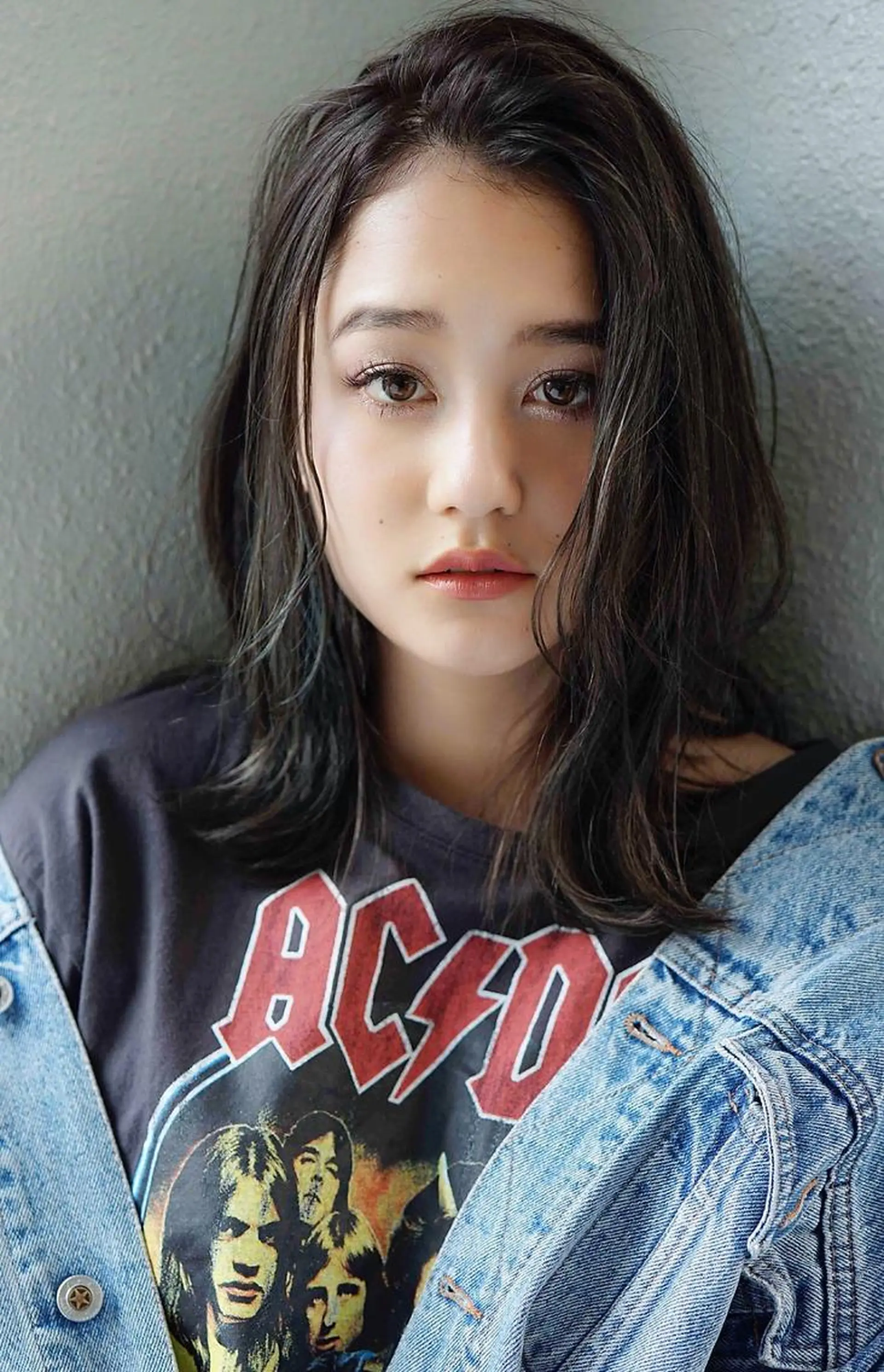 ミディアム カラー EMANONシェアサロン心斎橋店所属・韓国メンズヘア　ミル クティボブ　足立佳代のヘアスタイル