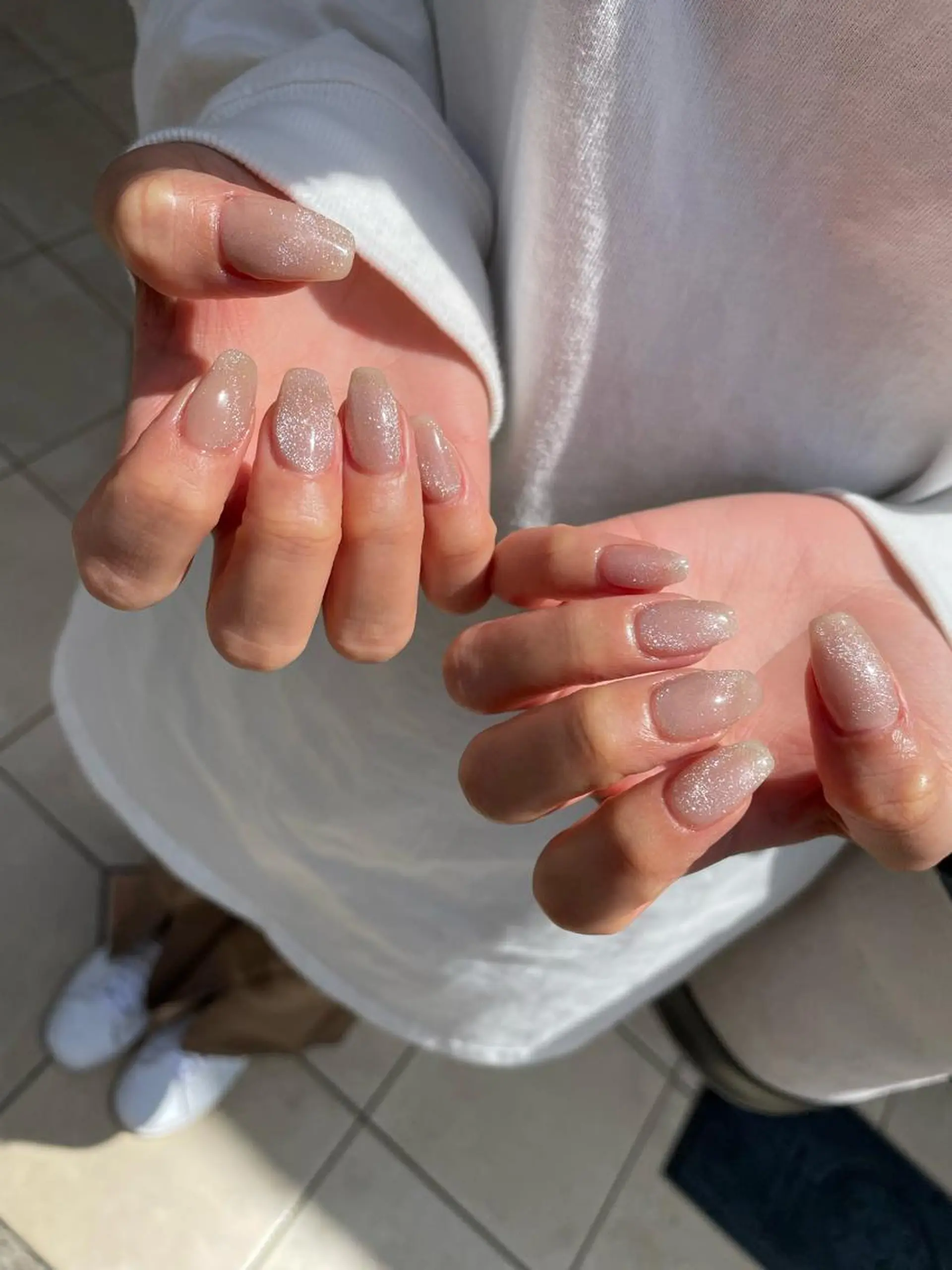 ロング カラー ヘアアレンジ キッズ ネイル マツエク・マツパ アイブロウ 福田 加奈のネイルデザイン