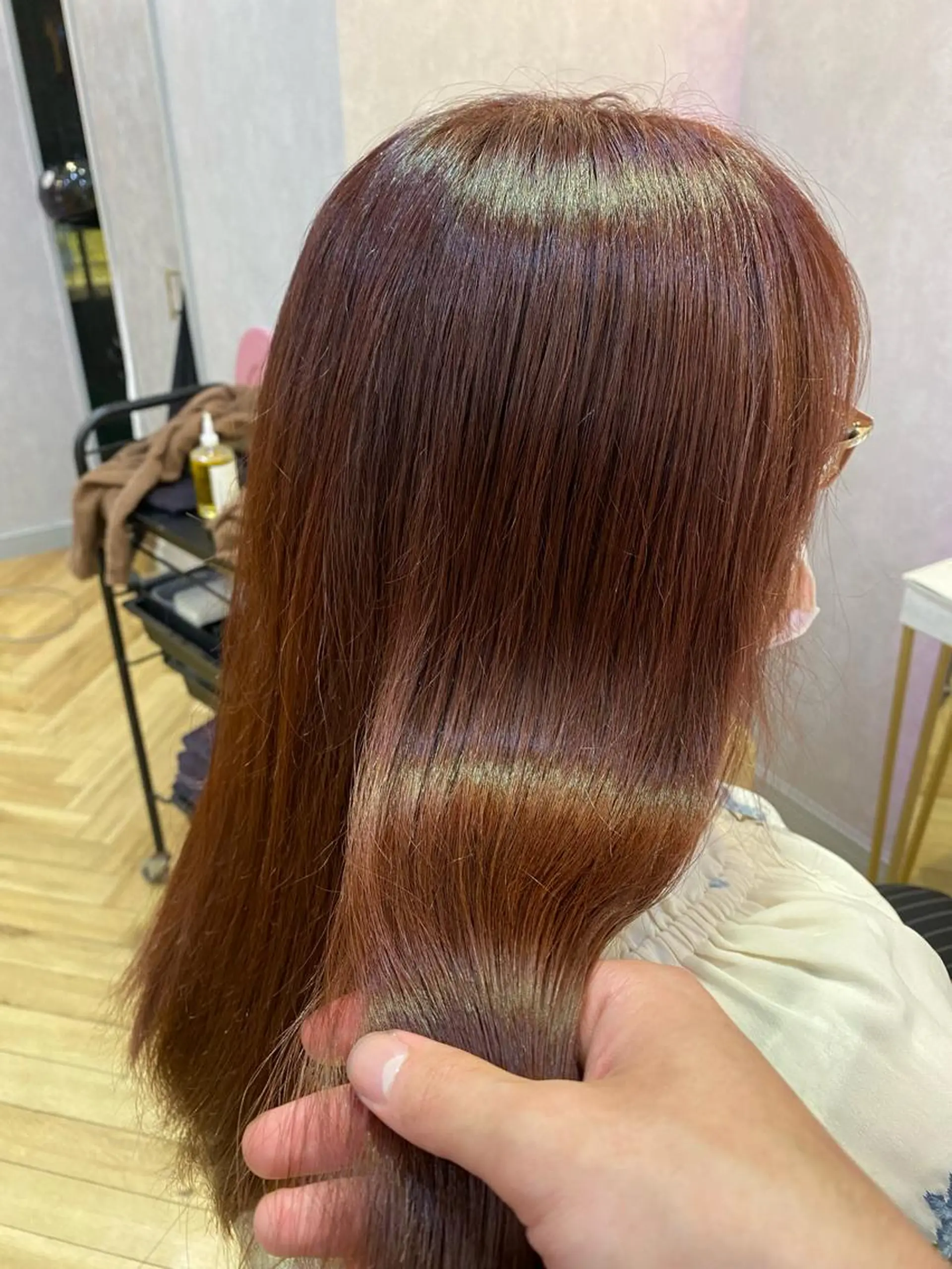 カラー R'eel所属・縮毛矯正／髪質改善 ／銀座　鶴田陸斗のヘアスタイル