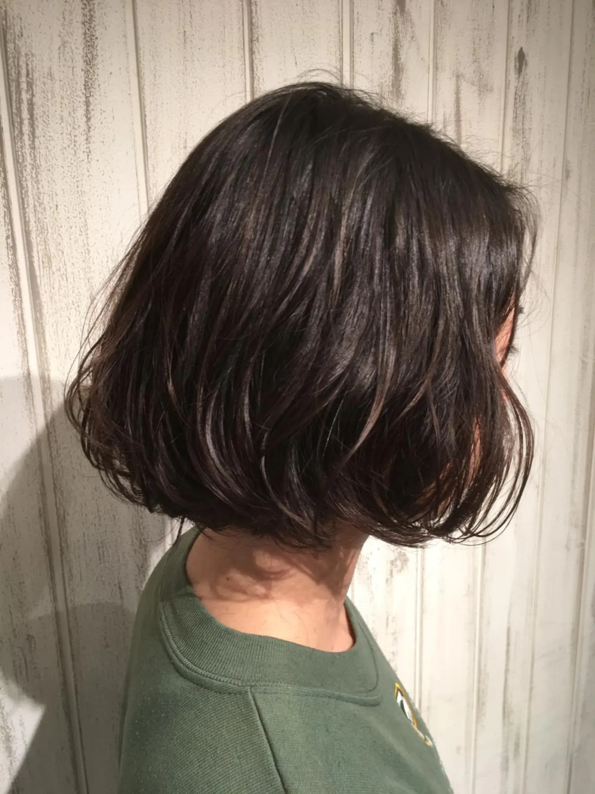 ショート パーマ デジタルパーマ FENICE onthe beach所属・永井大樹✨ 透明感カラー✨のヘアスタイル