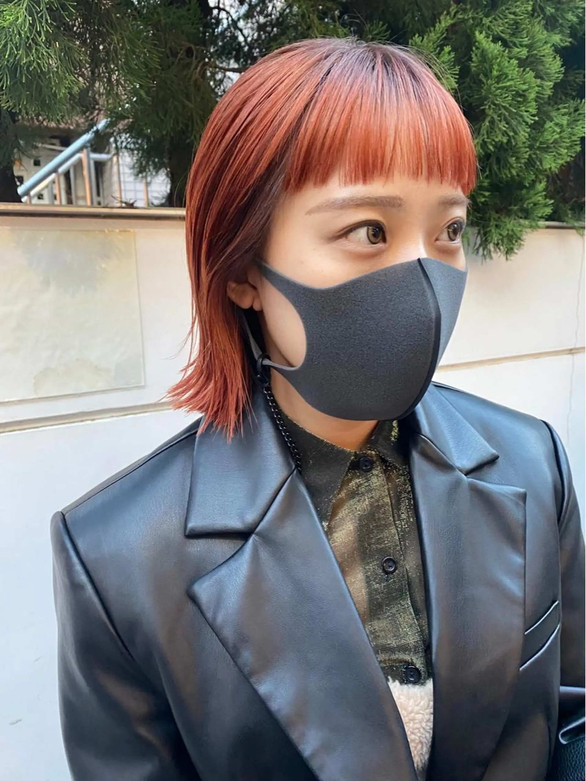 ショート カラー GO TODAY SHAiRE SALON 原宿本店所属・レイヤー/ボブカット ハイトーン　河内康太のヘアスタイル