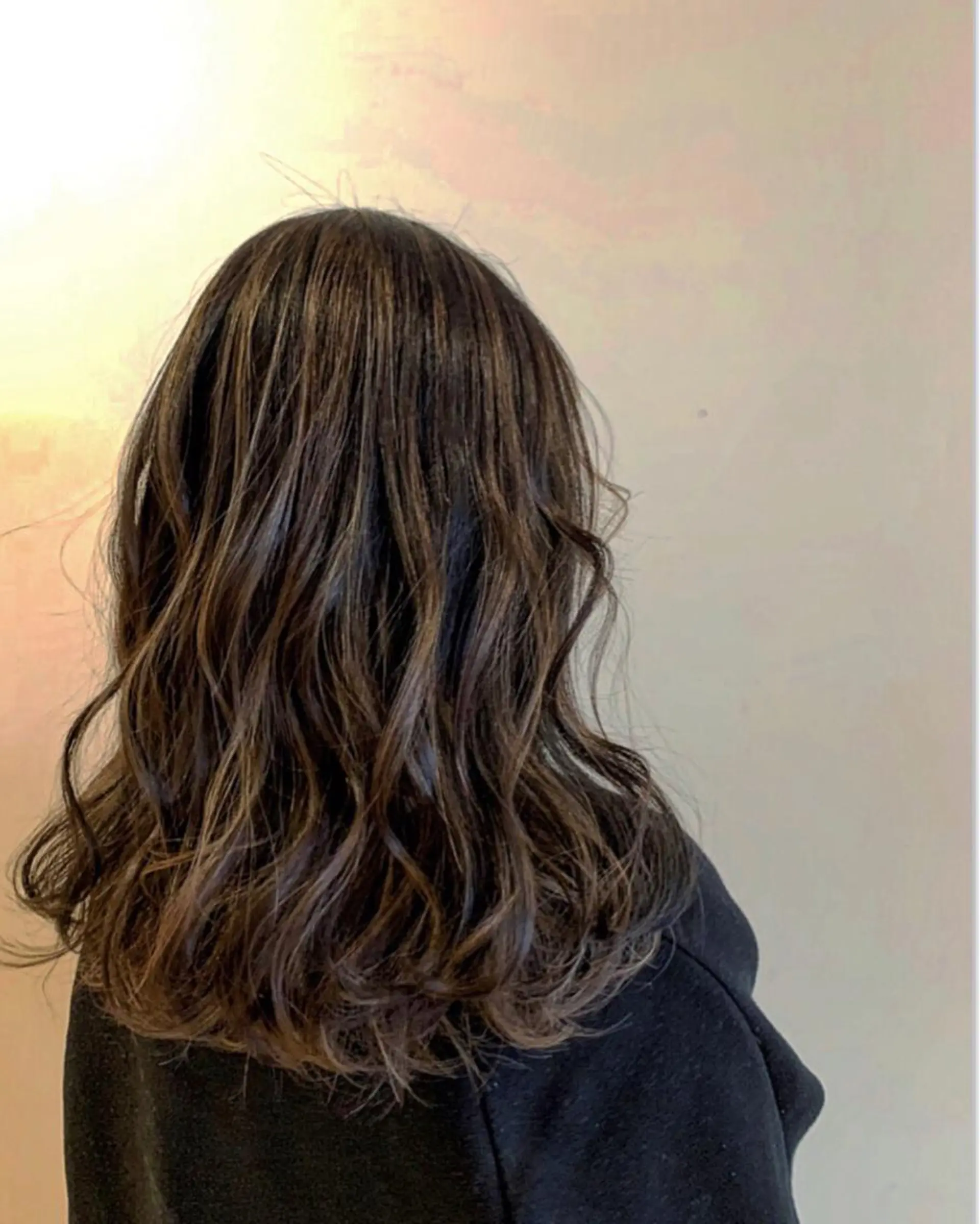 ロング カラー ヘアアレンジ ハイライトカラー ハイライト 美容室sand 横浜のヘアスタイル