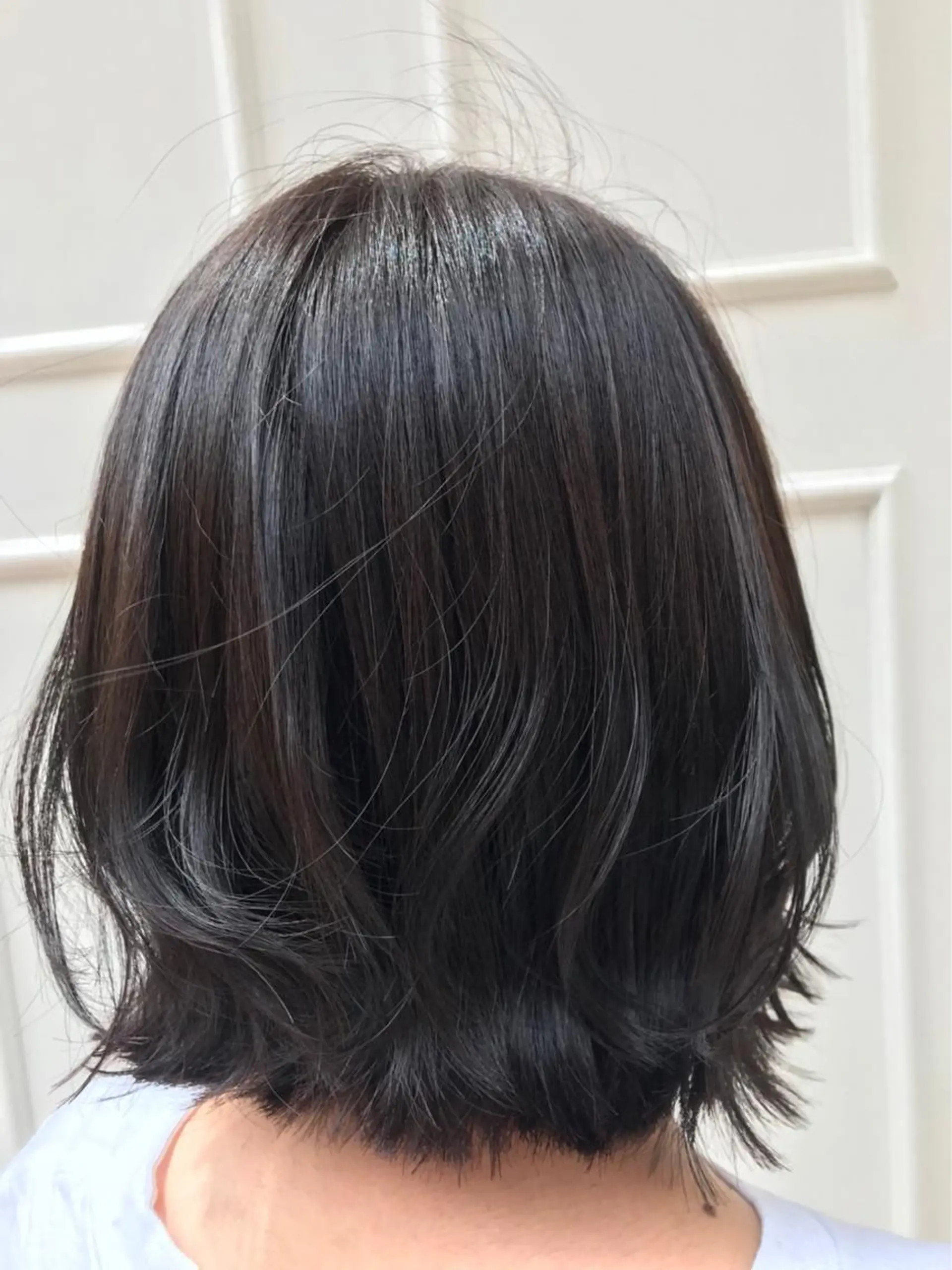 ミディアム カラー ラベンダーカラー ラベンダーグレー 💈Blanco💈 カラー&ケア🌈のヘアスタイル