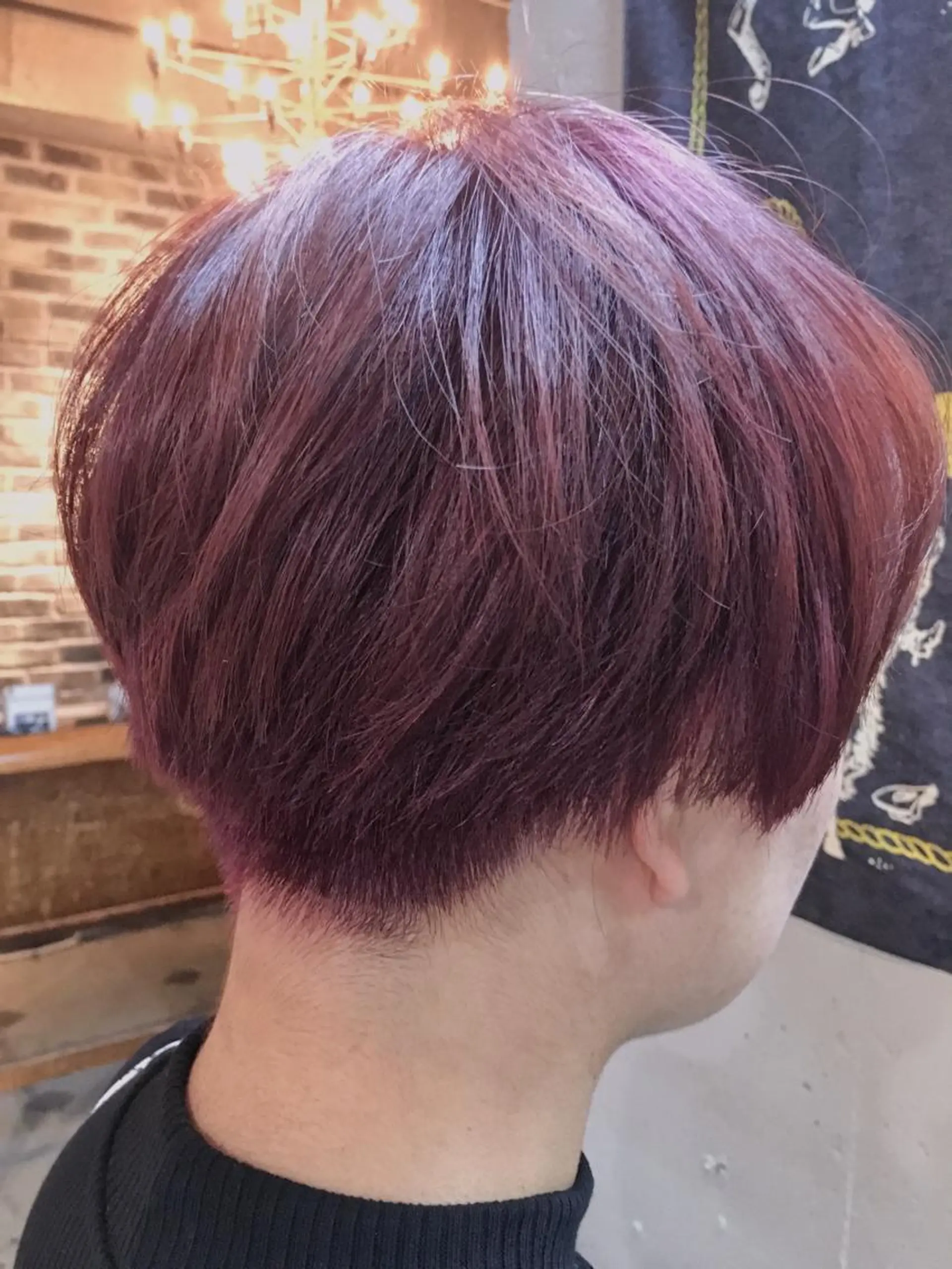 ショート カラー メンズ 代表 中島貴志のヘアスタイル