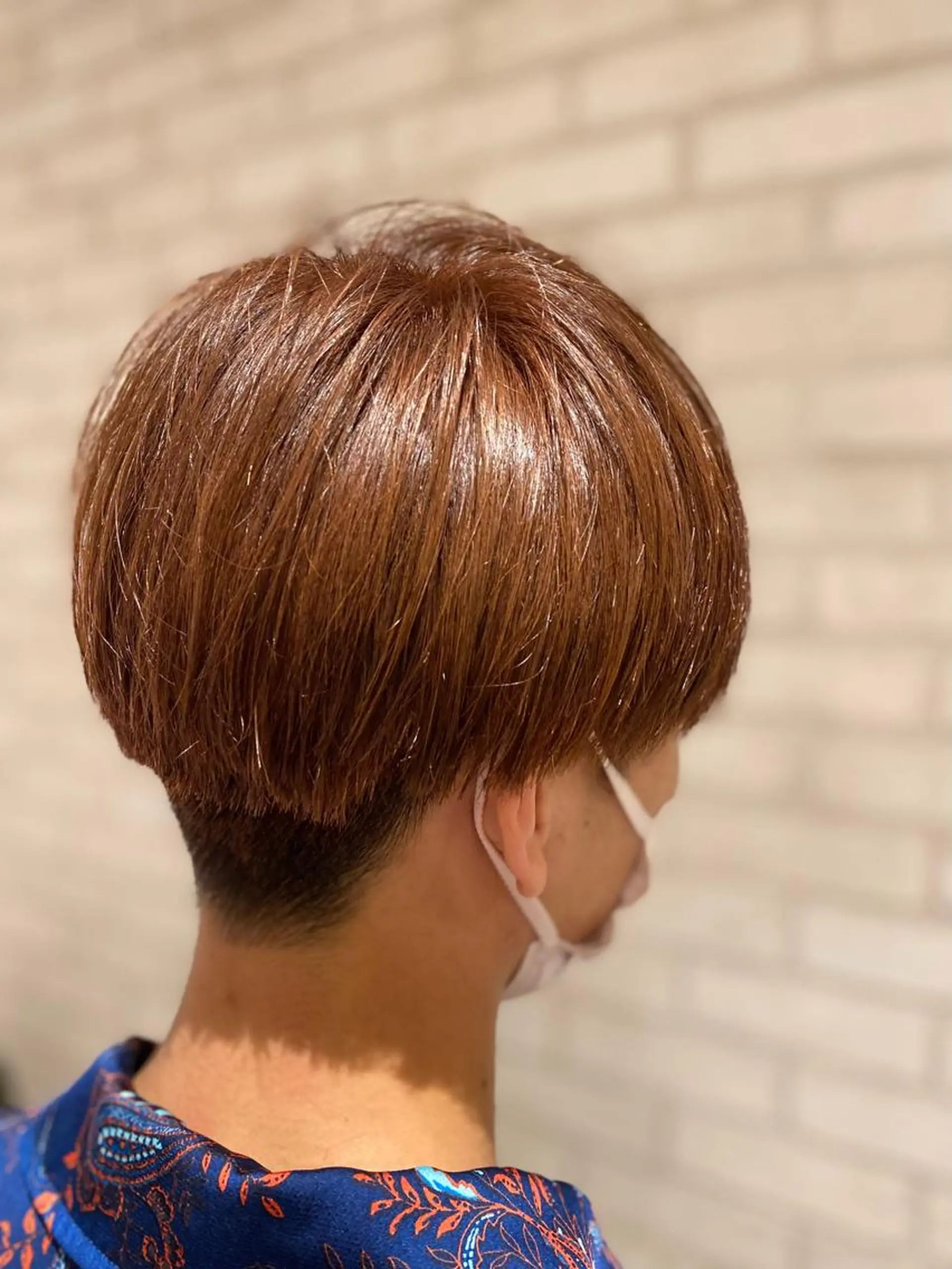 ショート メンズ マッシュ ツーブロック カット 田中 アキオのヘアスタイル