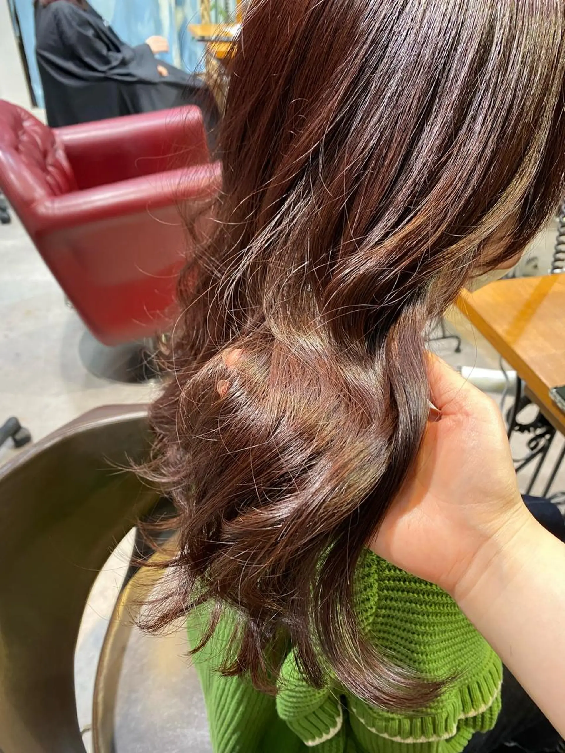 セミロング GO TODAY SHAiRE SALON 原宿Stella店所属・𓍯柔らかhair 𓍯 yukinoのヘアスタイル