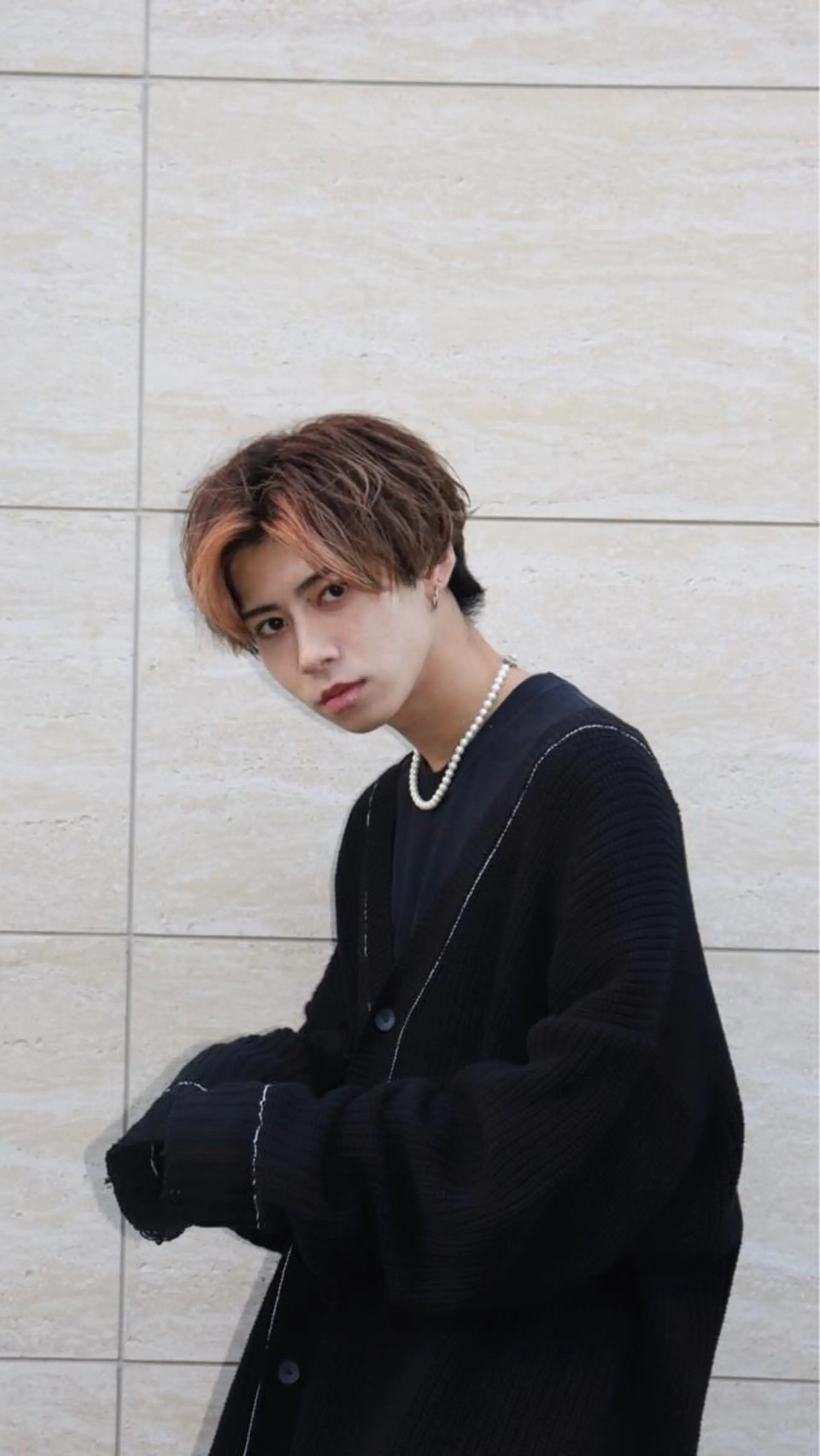 ショート カラー ヘアアレンジ メンズ カット トリートメント ヘッドスパ ヘアセット 透明感ラベンダー💗 SHOのヘアスタイル