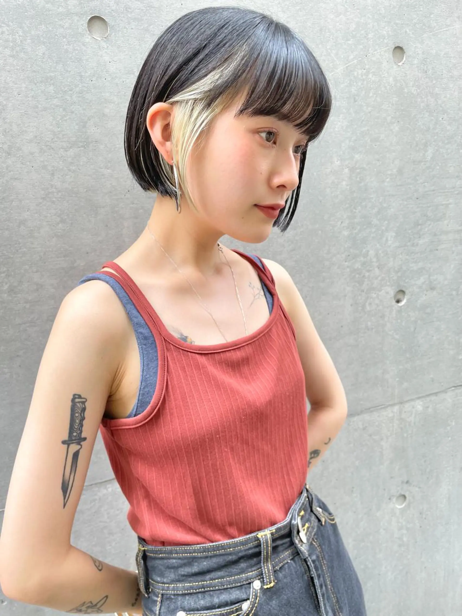 カラー sand  池袋所属・似合わせカット 🌈うめつたいがのヘアスタイル