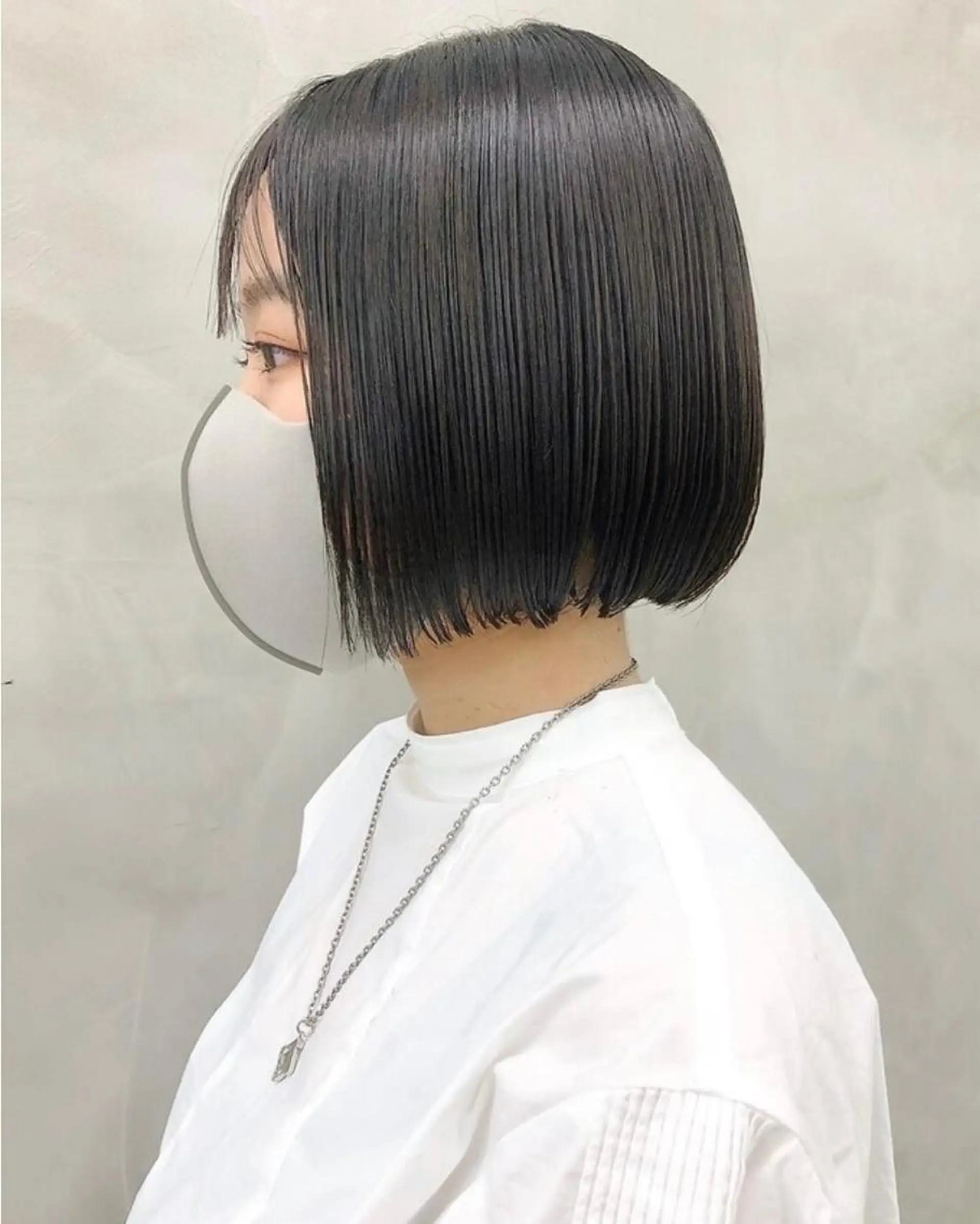 ショート カラー ラベンダーカラー yiye 青山所属・無料カットモデル募集 🌱ひょうがのヘアスタイル