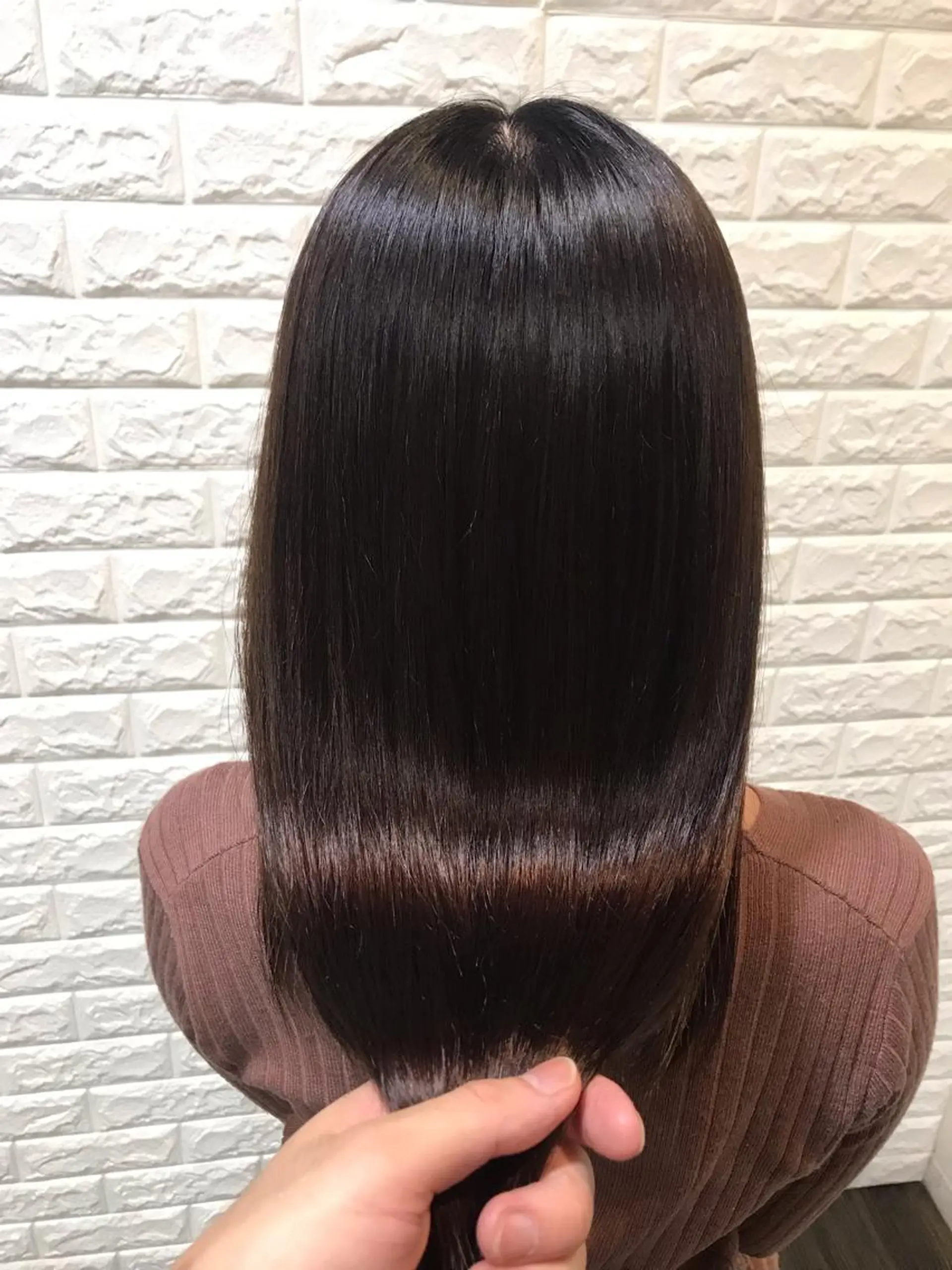 ロング パーマ カット 縮毛矯正 トリートメント 縮毛矯正/ 髪質改善 /ショート　圍　崇行のヘアスタイル