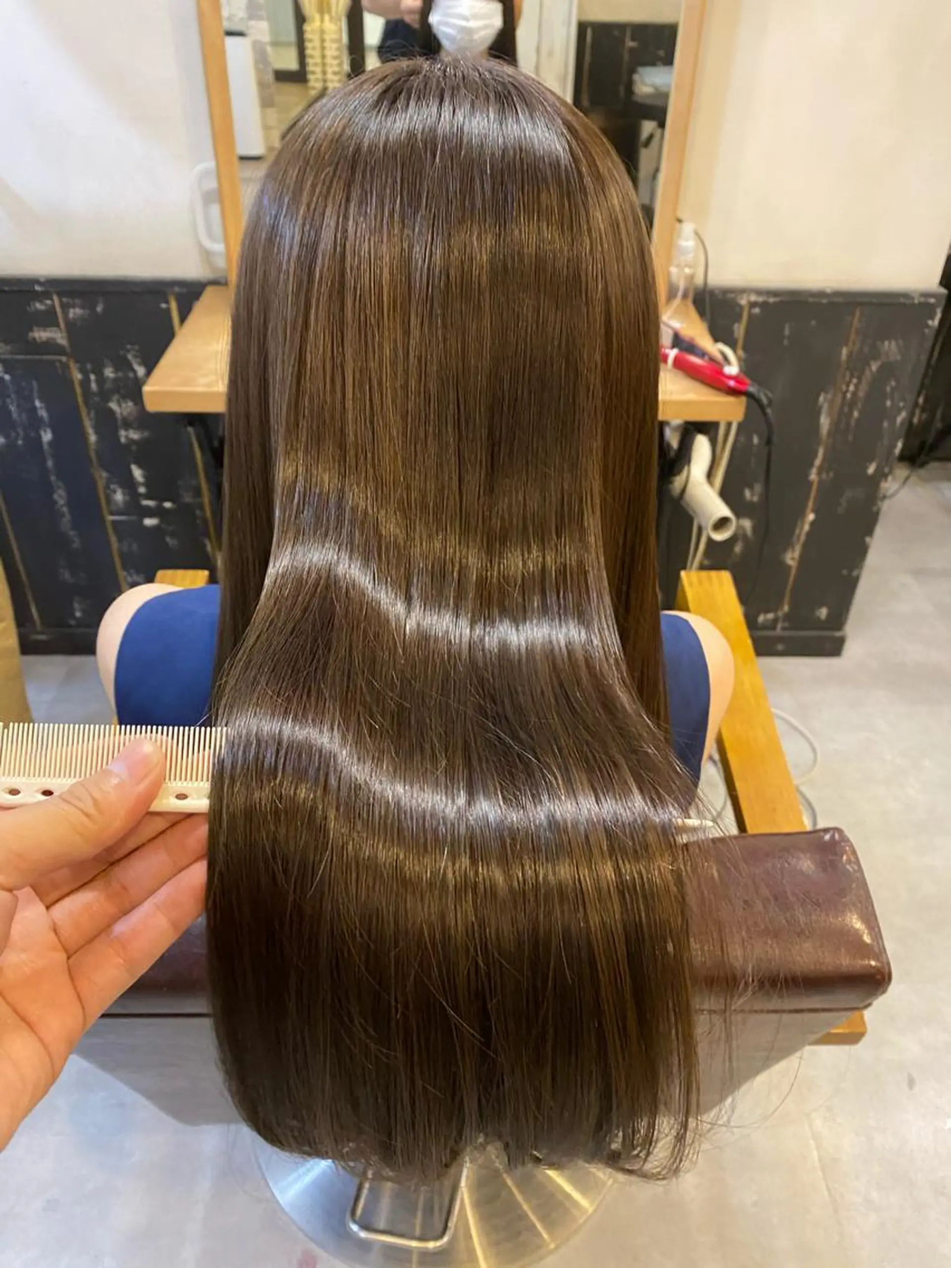 ロング トリートメント カット ヘアカラー トリートメント ヘッドスパ AUBE HAIRazul吉祥寺所属・髪質改善✨幹細胞✨ ウルツヤ🌈清水　祥のヘアスタイル